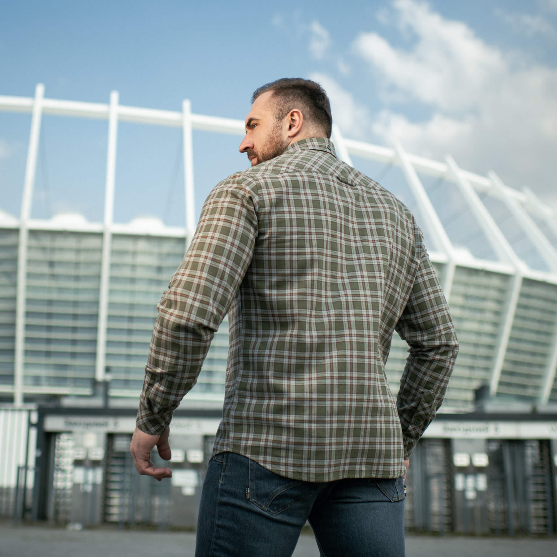 M-Tac сорочка Lumberjack Cotton Shirt Olive/Grey M-Tac сорочка Lumberjack Cotton Shirt Olive/Grey - Зображення 11