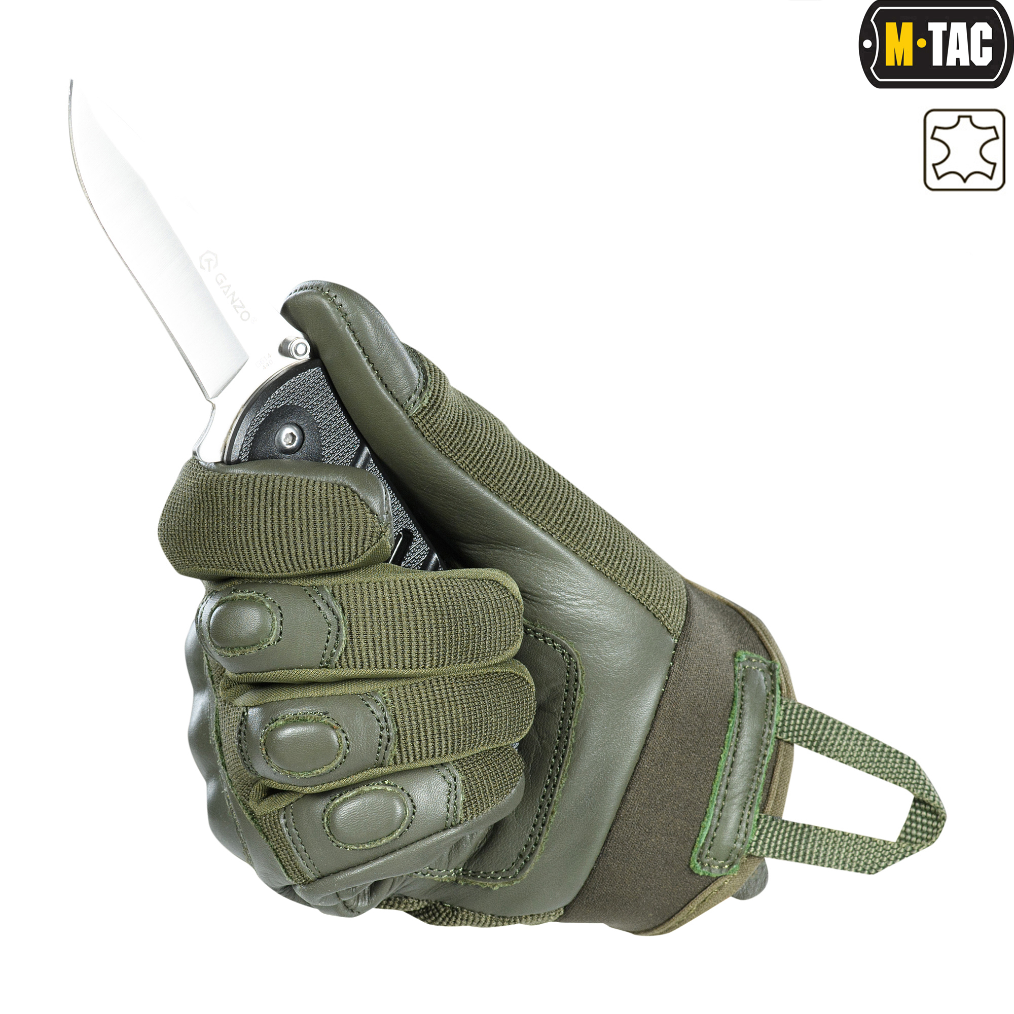 M-Tac рукавички Assault Tactical Mk.4 Olive M-Tac рукавички Assault Tactical Mk.4 Olive - Зображення 5
