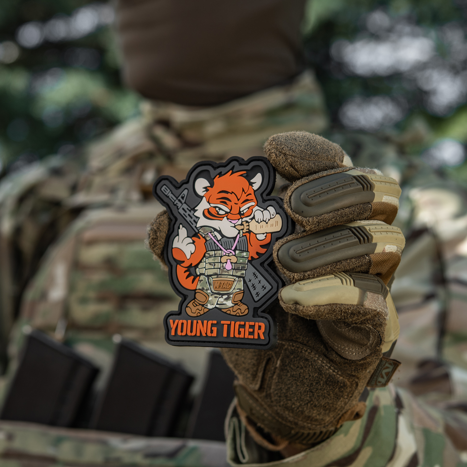 M-Tac нашивка Young Tiger PVC M-Tac нашивка Young Tiger PVC - Зображення 11