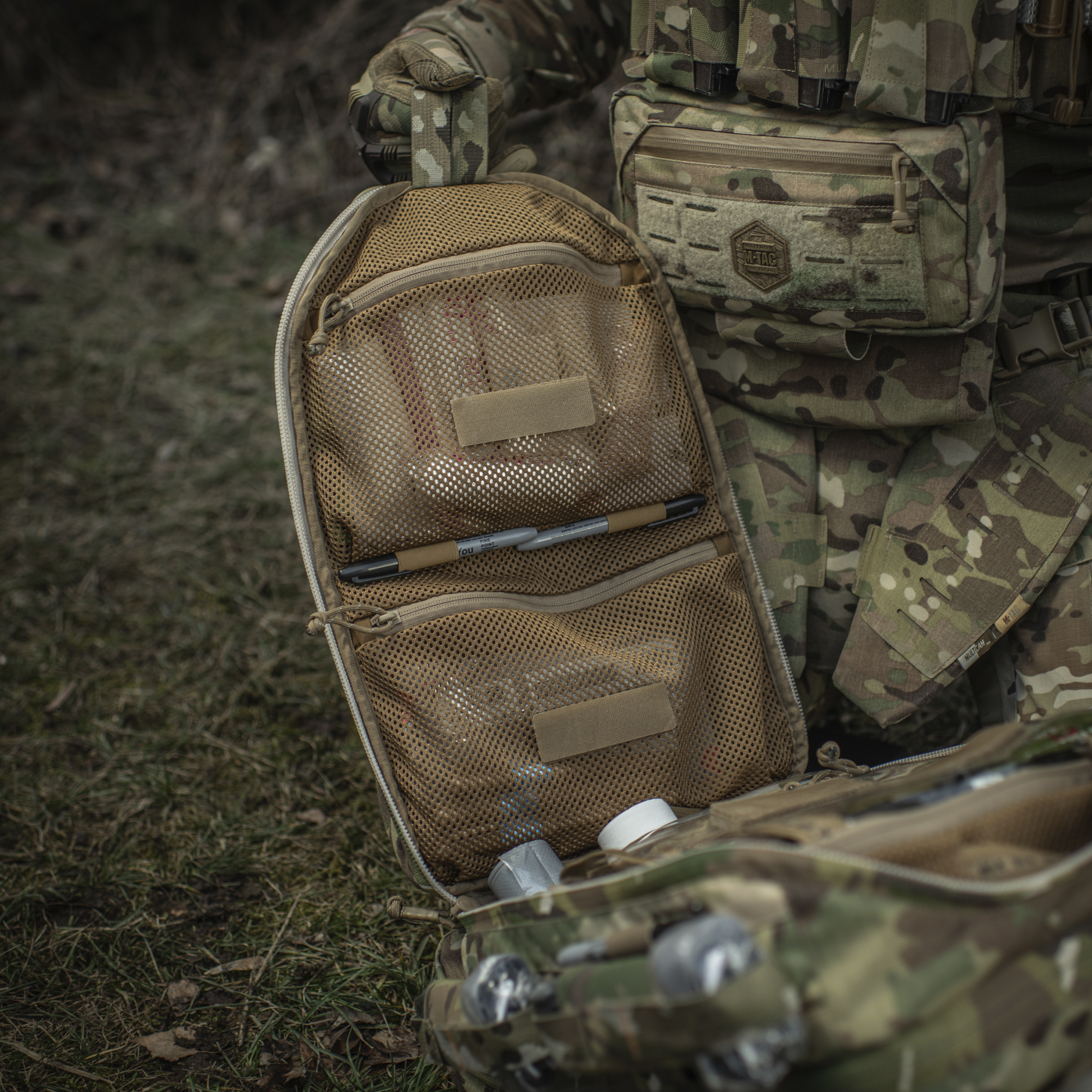 M-Tac наплічник бойового медика Elite Multicam M-Tac наплічник бойового медика Elite Multicam - Зображення 45
