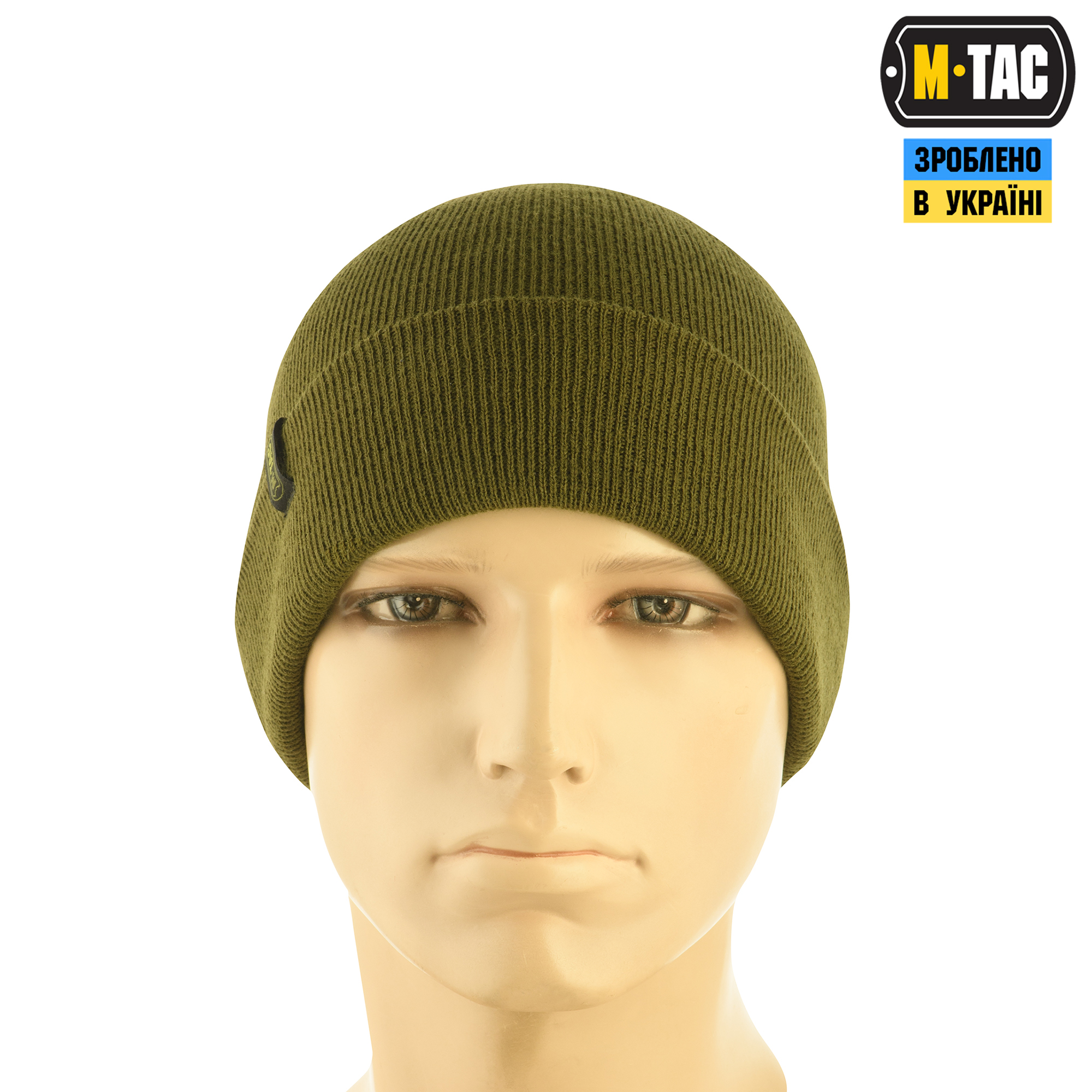 M-Tac шапка тонка вязка 100% акрил Olive M-Tac шапка тонка вязка 100% акрил Olive - Зображення 3