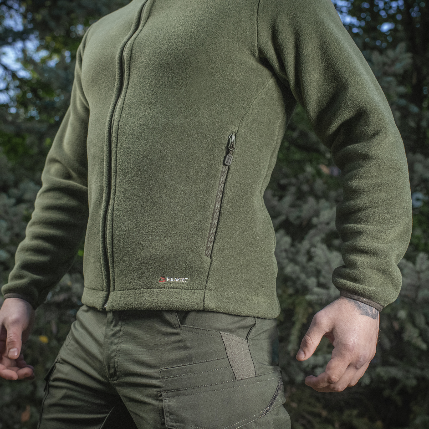 M-Tac кофта Nord Fleece Polartec Army Olive M-Tac кофта Nord Fleece Polartec Army Olive - Зображення 11