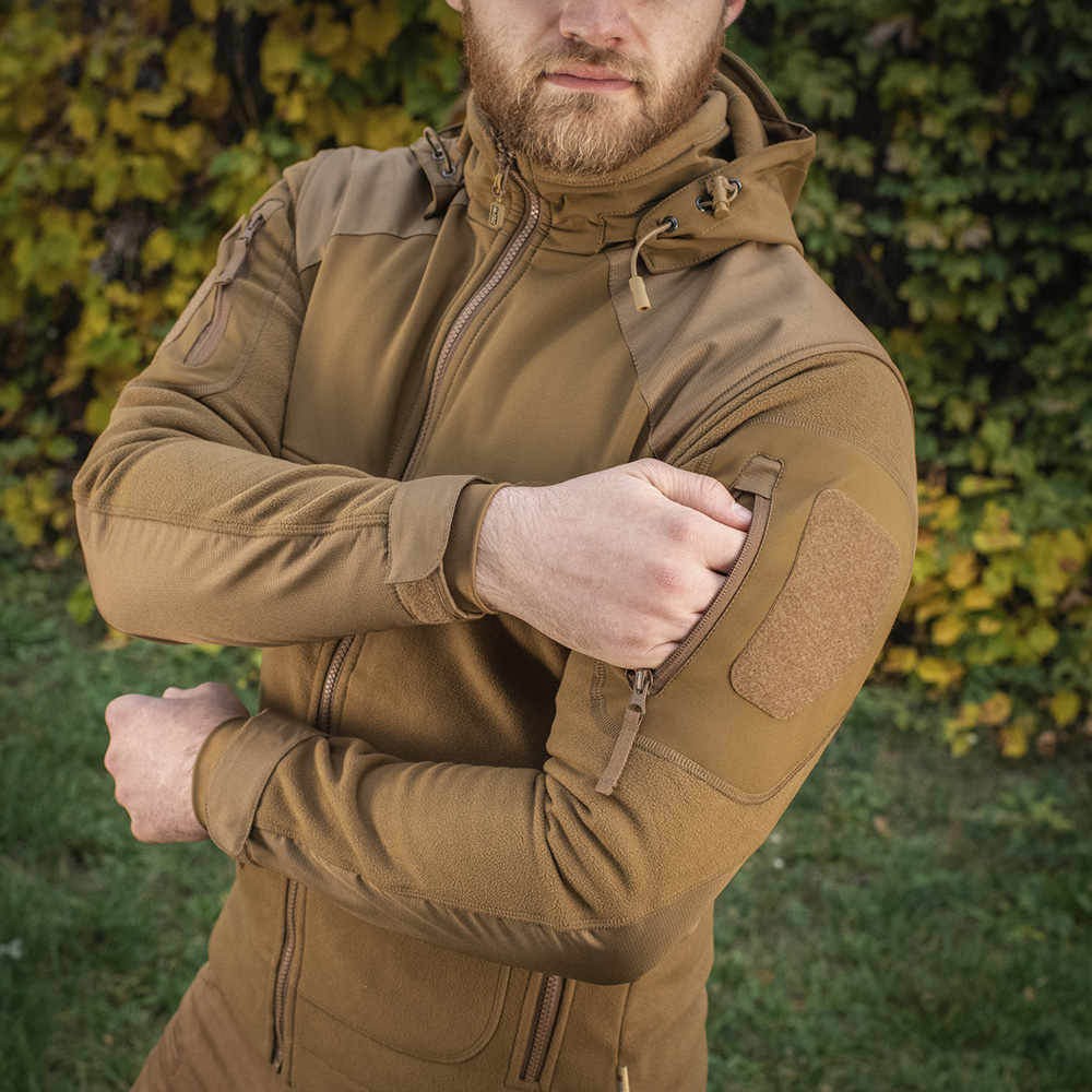 M-Tac куртка Norman Windblock Fleece Coyote M-Tac куртка Norman Windblock Fleece Coyote - Зображення 18