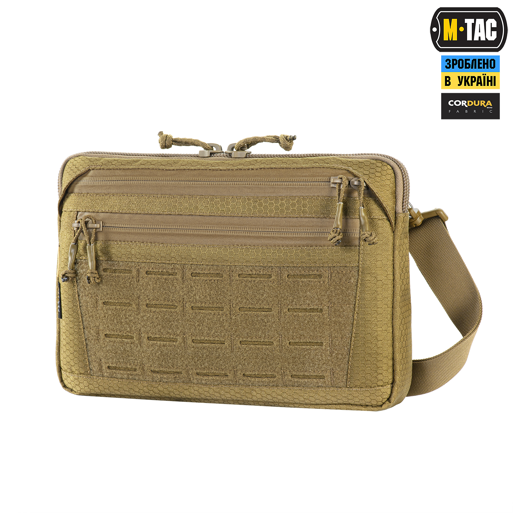M-Tac сумка Admin Bag Medium Elite з липучкою Hex Coyote M-Tac сумка Admin Bag Medium Elite з липучкою Hex Coyote