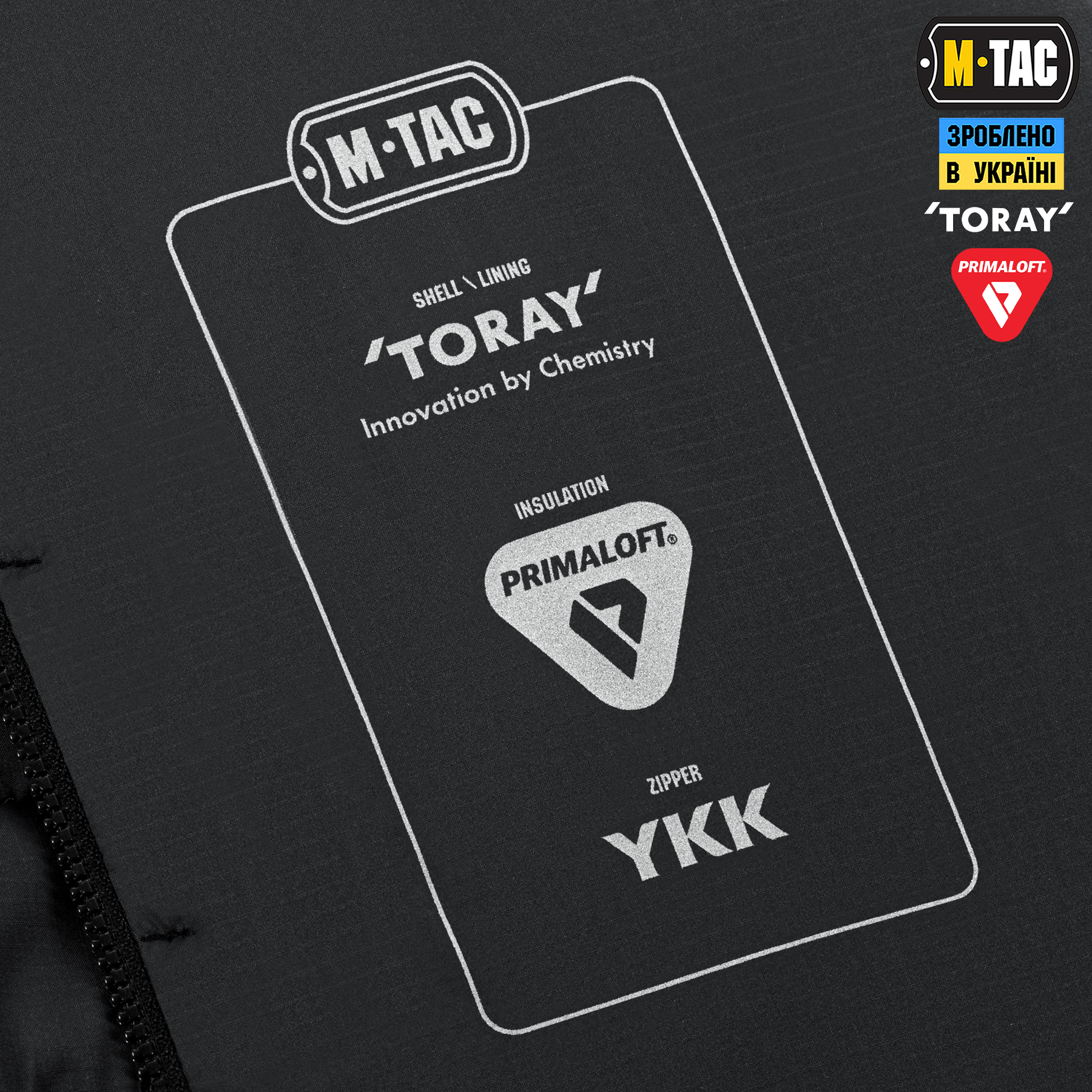 M-Tac куртка Jarl Primaloft Black M-Tac куртка Jarl Primaloft Black - Зображення 8