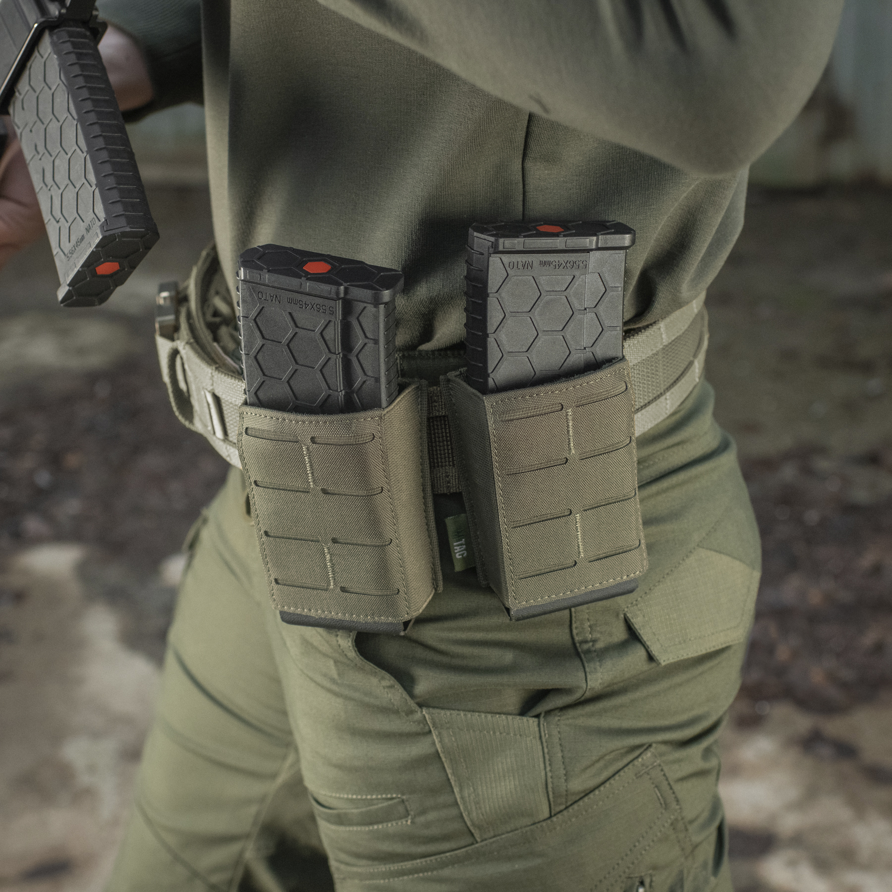 M-Tac підсумок для магазина еластичний (10 см) Laser Cut Ranger Green M-Tac підсумок для магазина еластичний (10 см) Laser Cut Ranger Green - Зображення 7