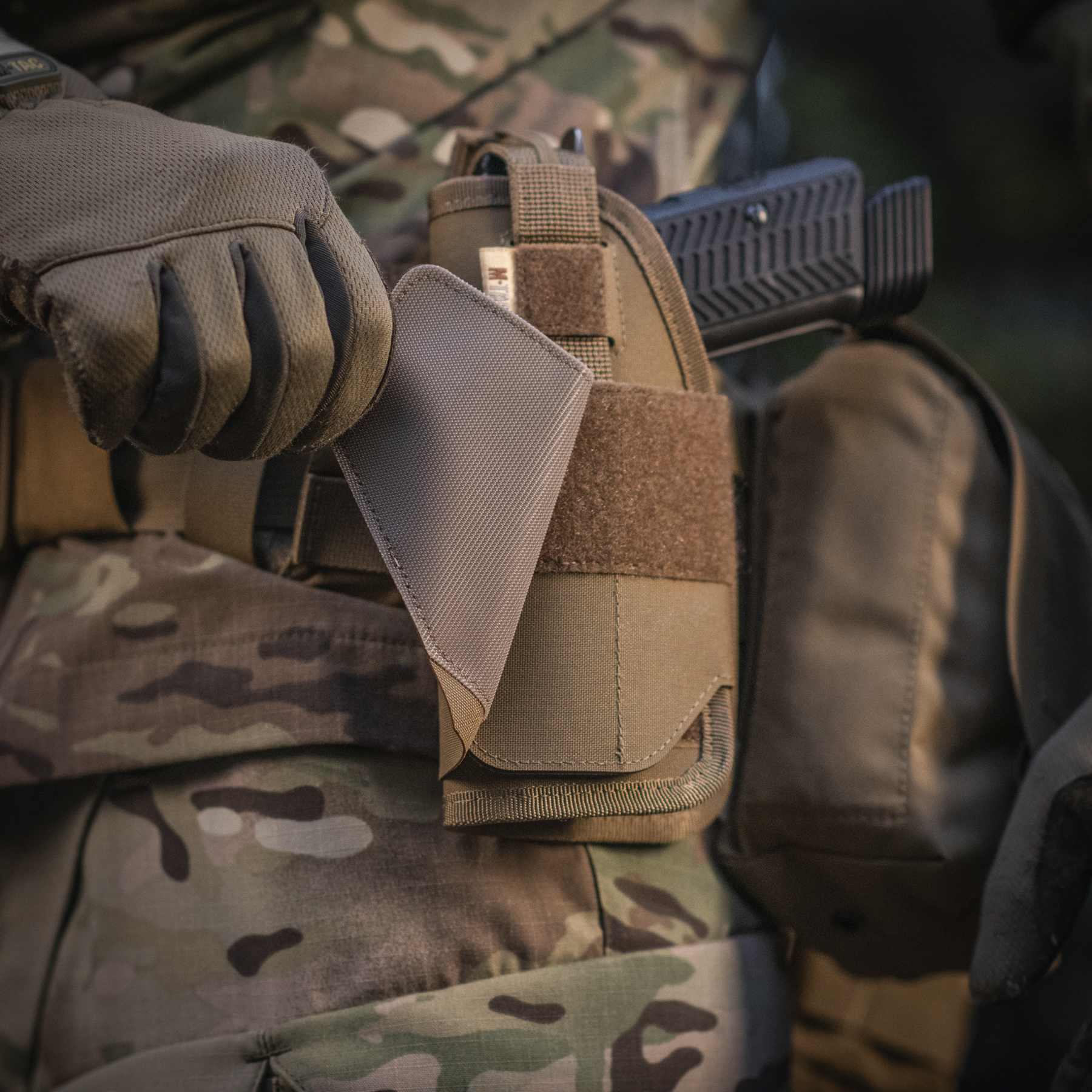 M-Tac кобура универсальная Elite Left Coyote M-Tac кобура універсальна Elite Left Coyote — изображение 16