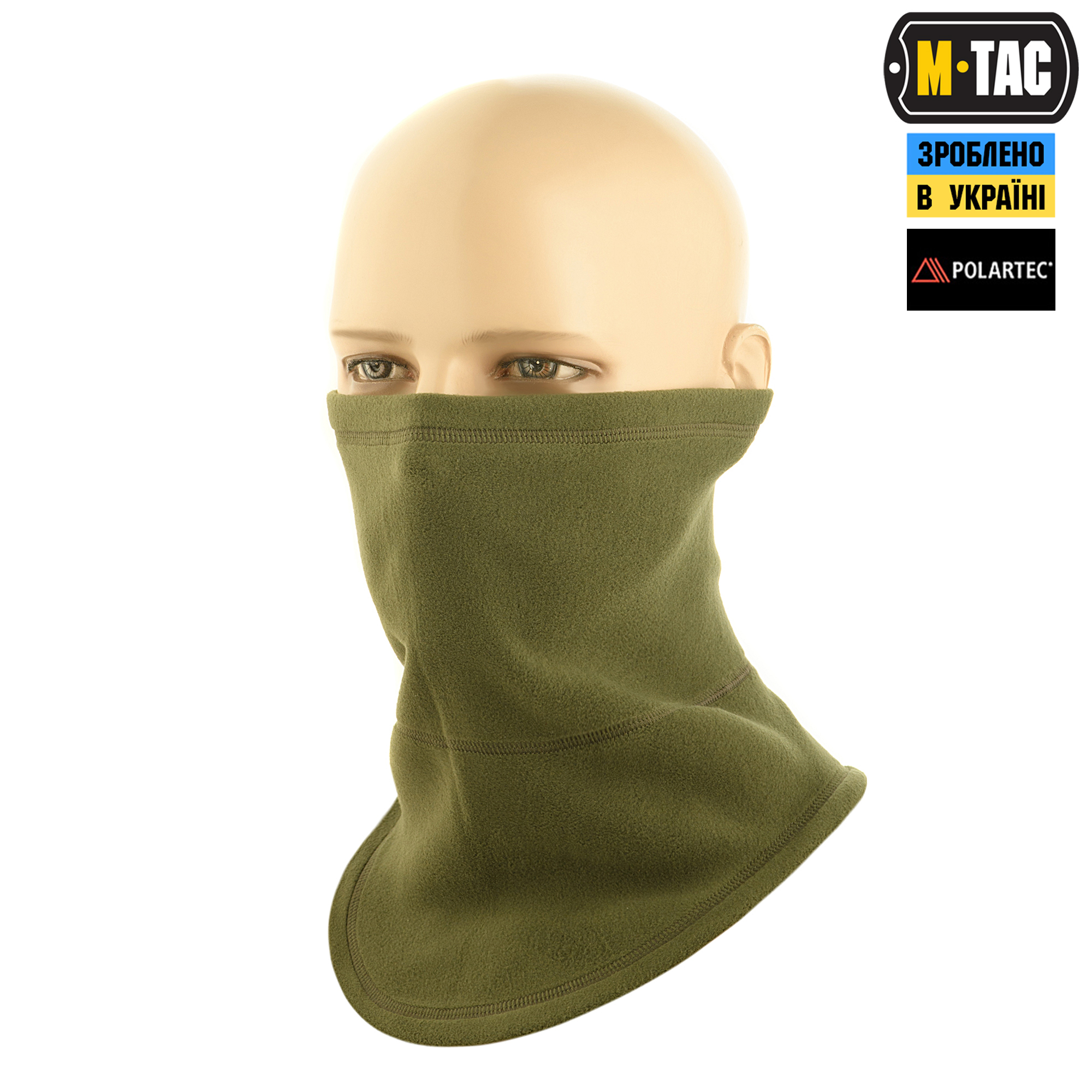 M-Tac шарф-труба анатомический Polartec Army Olive M-Tac шарф-труба анатомический Polartec Army Olive