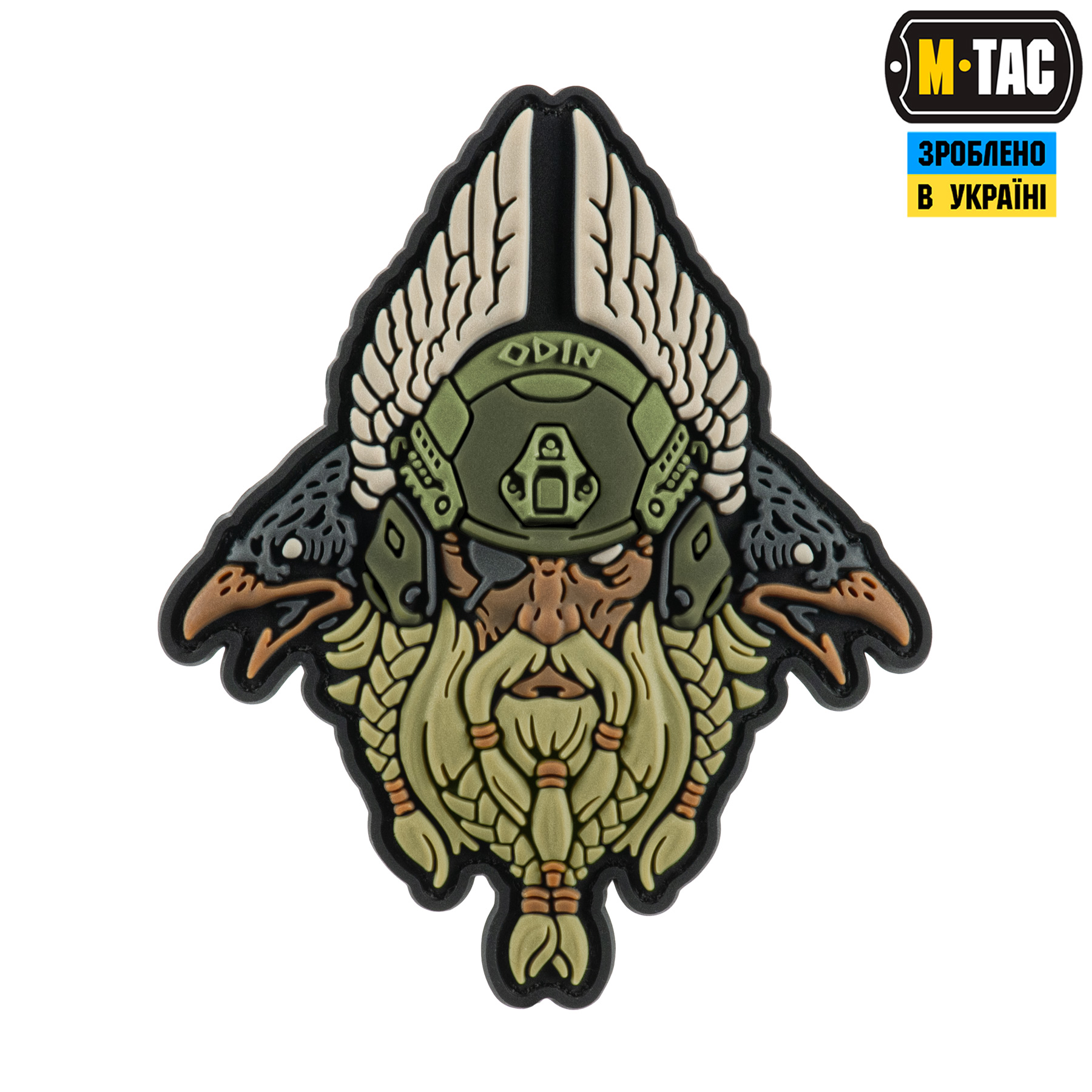M-Tac нашивка Odin Tactical 3D PVC Olive M-Tac нашивка Odin Tactical 3D PVC Olive