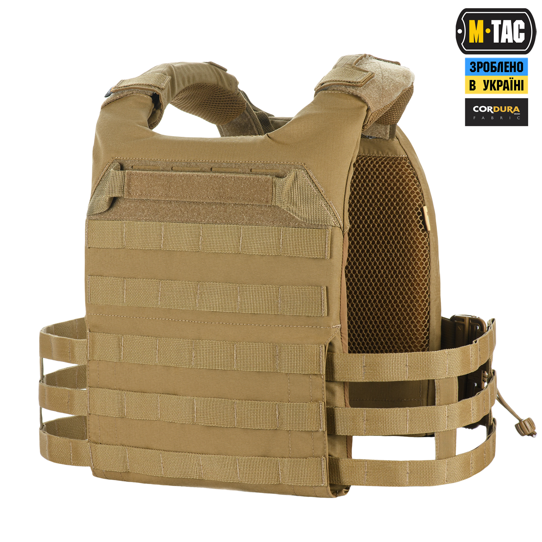 M-Tac плитоноска Cuirass Elite Coyote M-Tac плитоноска Cuirass Elite Coyote - Зображення 4