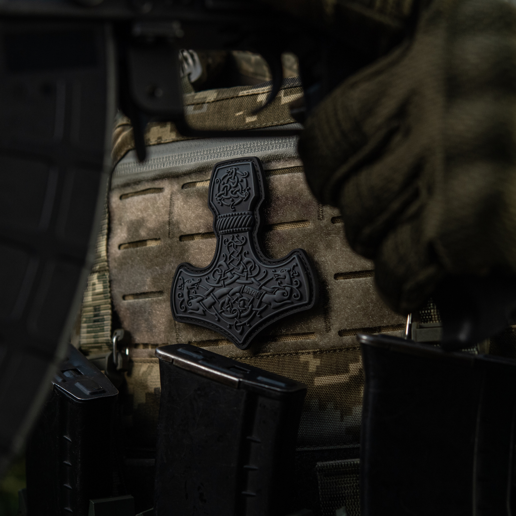 M-Tac нашивка Mjölnir Large PVC Grey M-Tac нашивка Mjölnir Large PVC Grey - Зображення 4