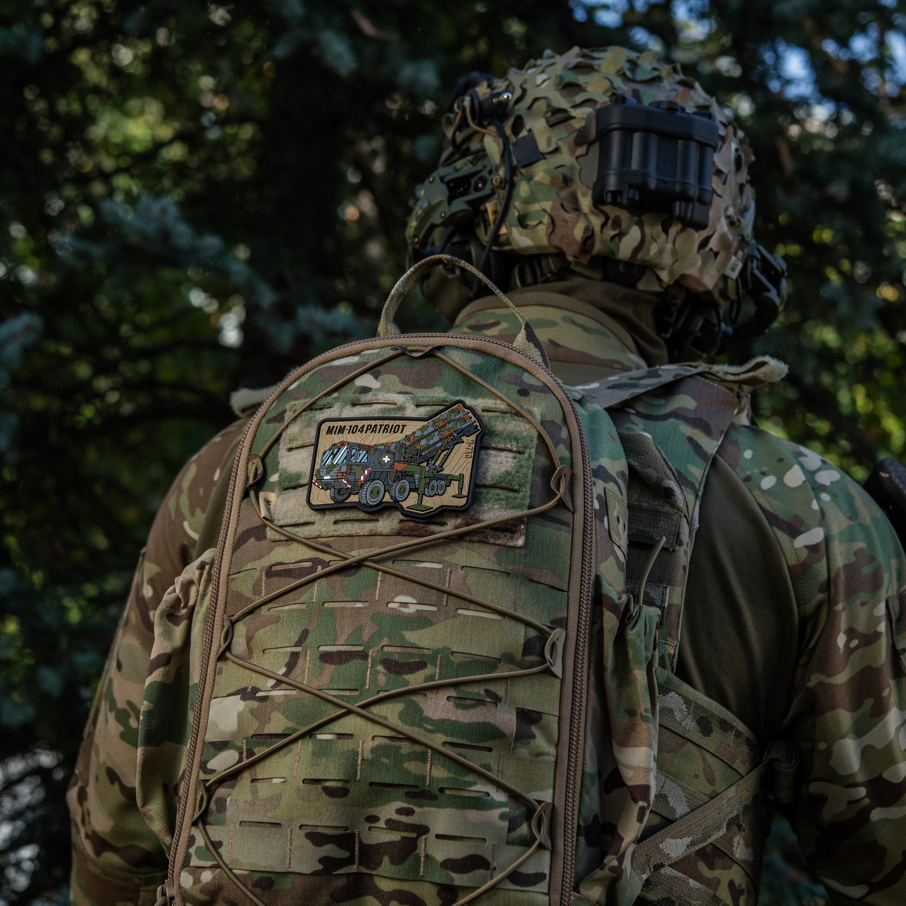 M-Tac нашивка MIM-104 Patriot (PVC) M-Tac нашивка MIM-104 Patriot (PVC) - Зображення 13