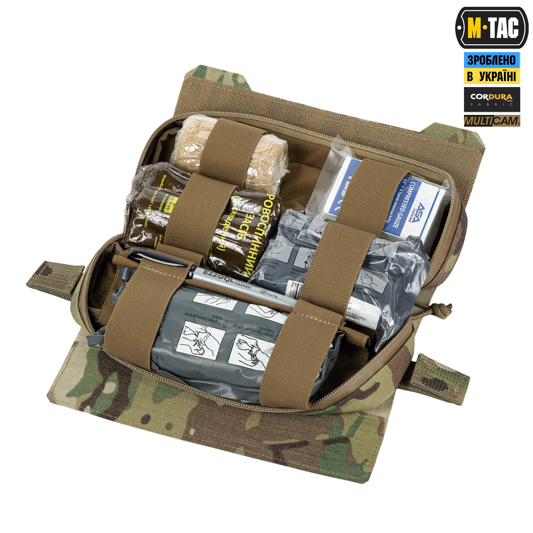 M-Tac підсумок медичний горизонтальний ROLL Elite Multicam M-Tac підсумок медичний горизонтальний ROLL Elite Multicam - Зображення 9