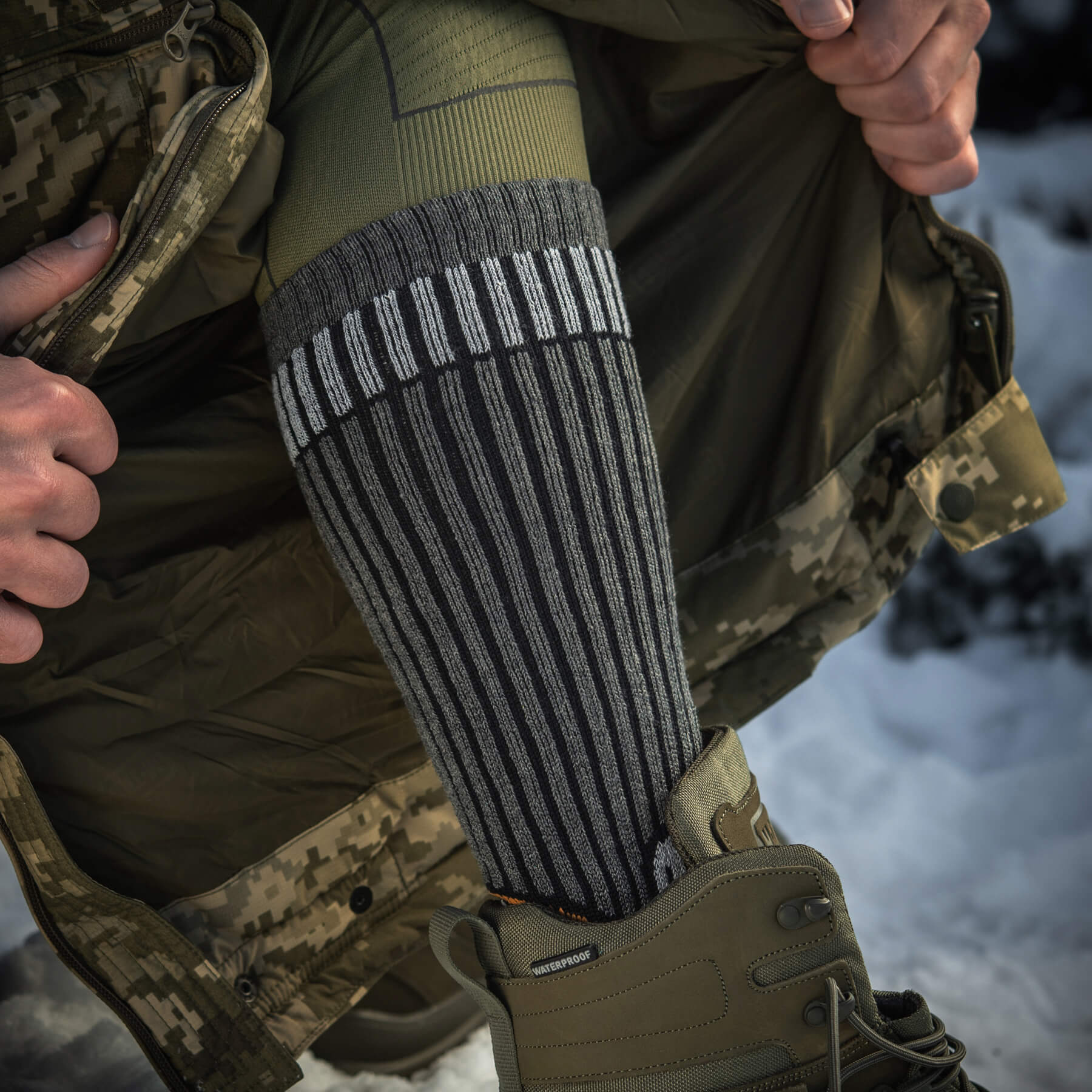 M-Tac шкарпетки Polar Merino 40% Long Black M-Tac шкарпетки Polar Merino 40% Long Black — изображение 22