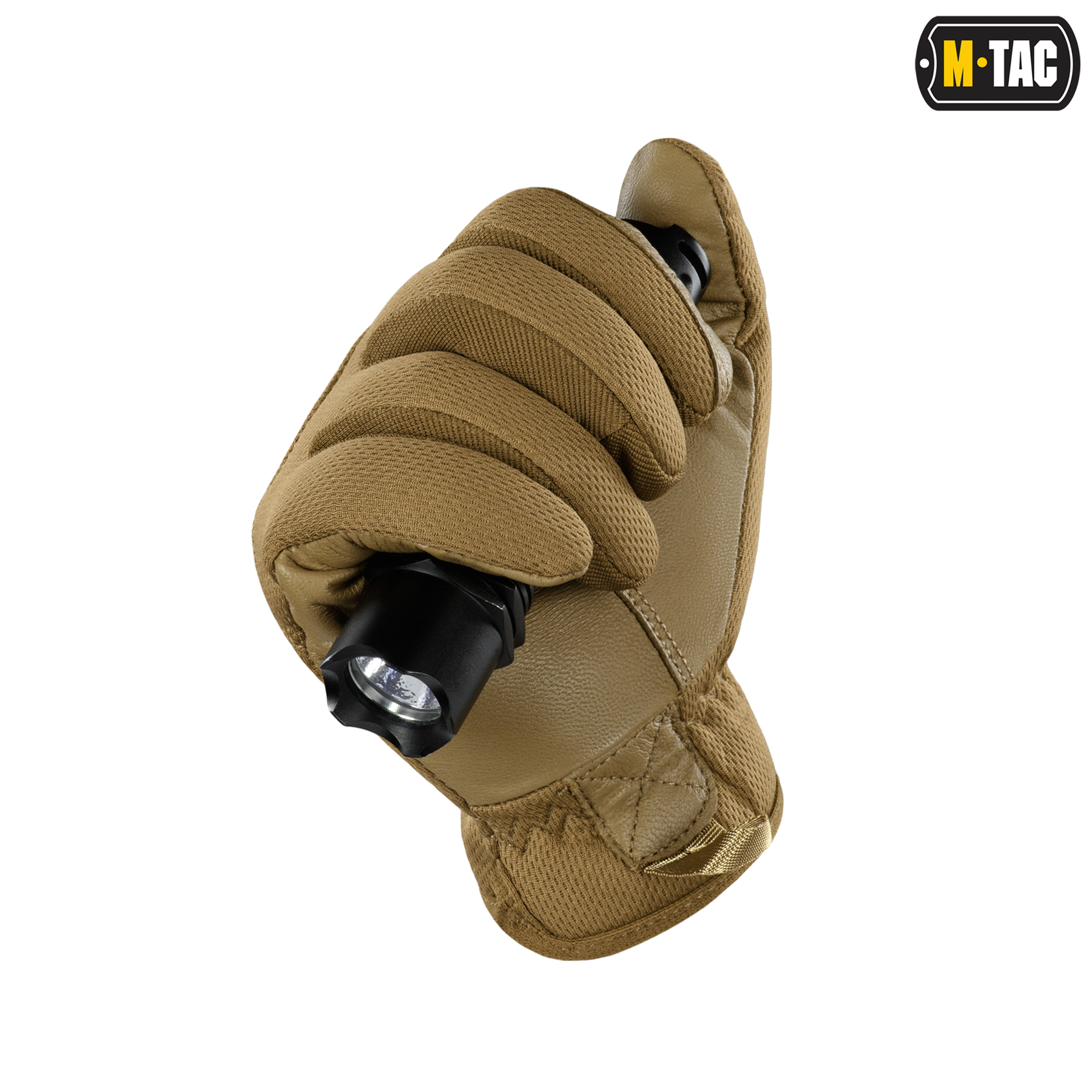 M-Tac рукавички Scout Tactical Mk.2 шкіряні Coyote M-Tac рукавички Scout Tactical Mk.2 шкіряні Coyote - Зображення 4