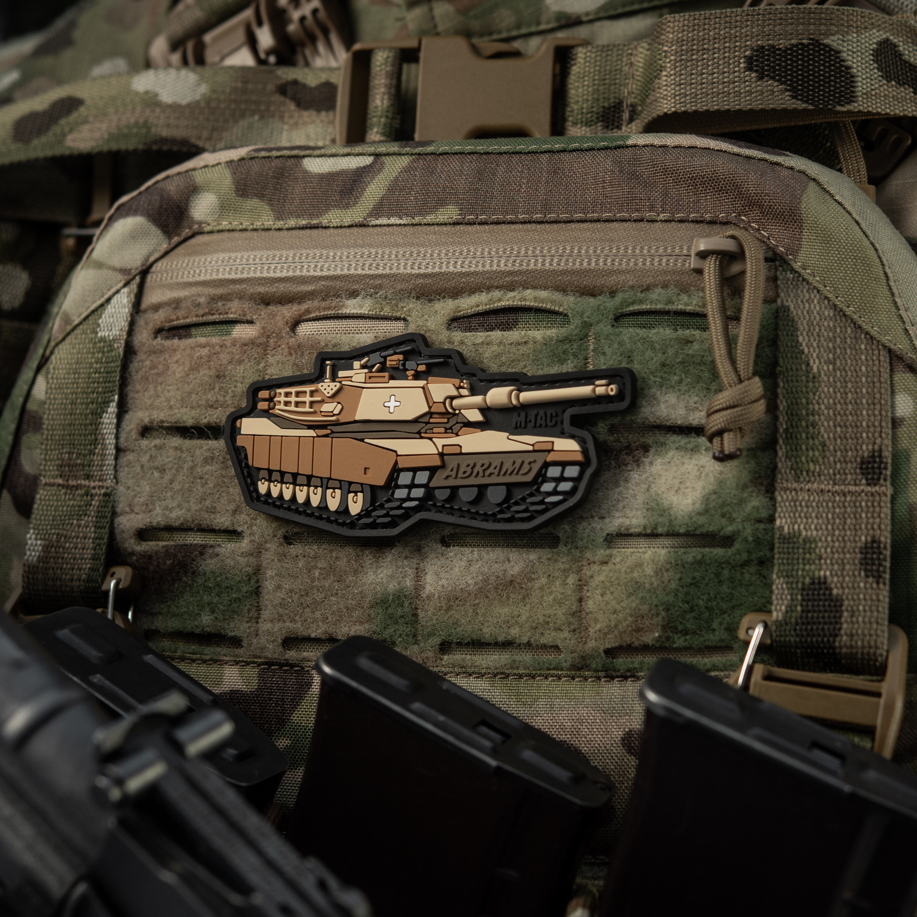M-Tac нашивка ABRAMS (PVC) coyot M-Tac нашивка ABRAMS (PVC) coyot - Зображення 3