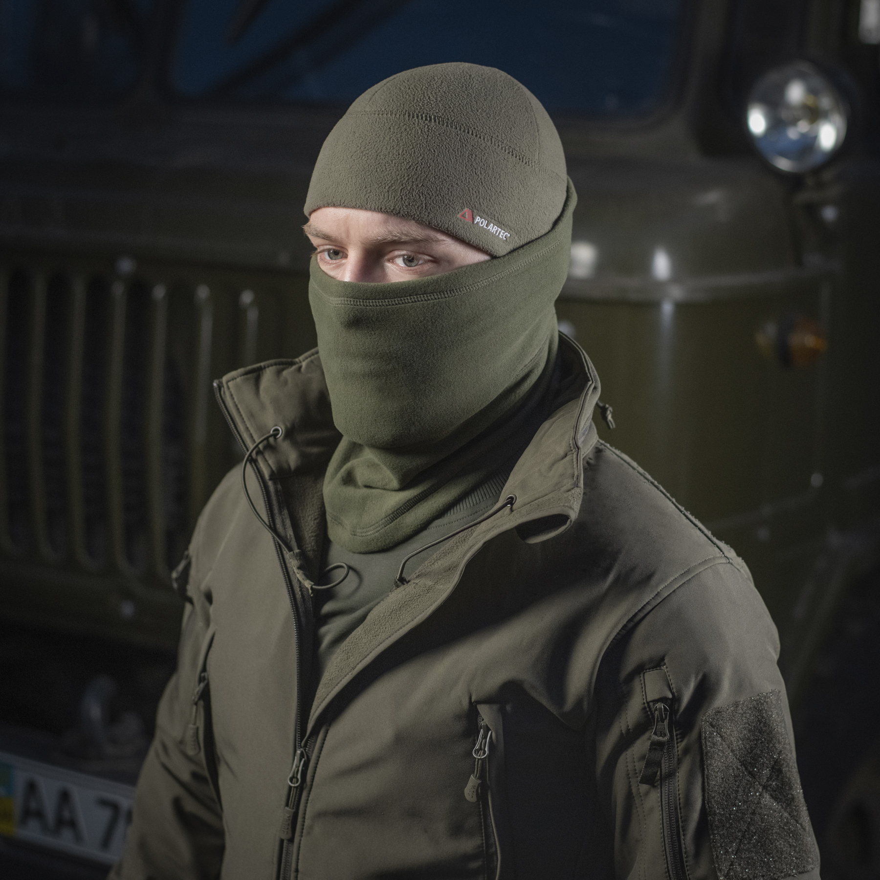 M-Tac шарф-труба анатомический Polartec Army Olive M-Tac шарф-труба анатомічний Polartec Army Olive — изображение 6