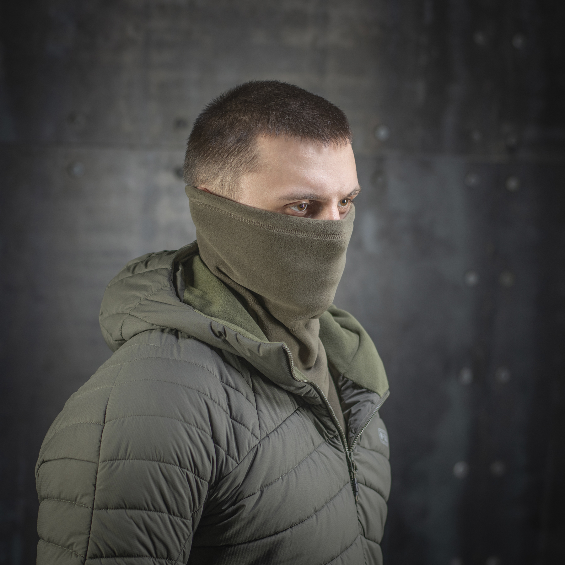 M-Tac шарф-труба анатомический Polartec Dark Olive M-Tac шарф-труба анатомічний Polartec Dark Olive — изображение 15