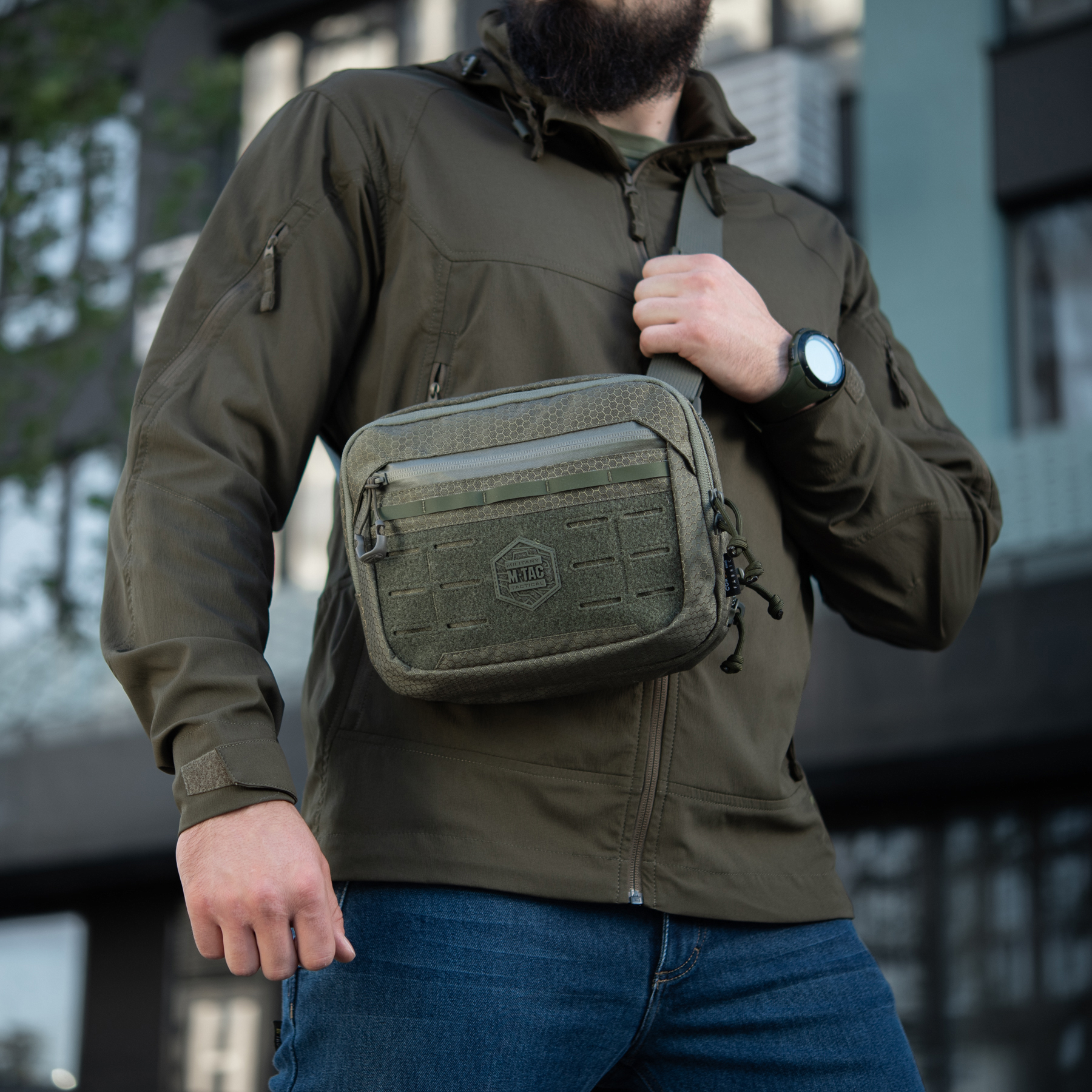 M-Tac сумка EDC Bag Elite HEX Ranger Green M-Tac сумка EDC Bag Elite HEX Ranger Green — изображение 14