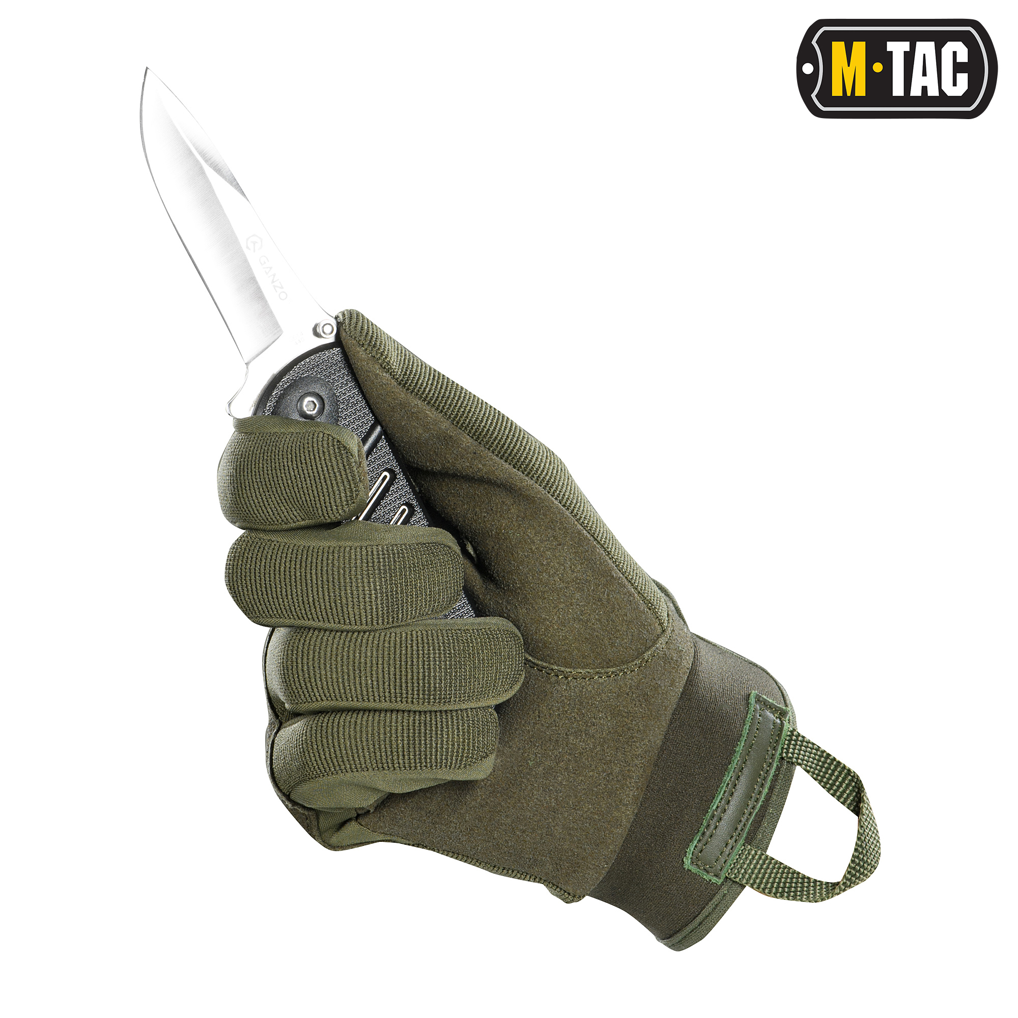 M-Tac рукавички Assault Tactical Mk.3 Olive M-Tac рукавички Assault Tactical Mk.3 Olive - Зображення 4