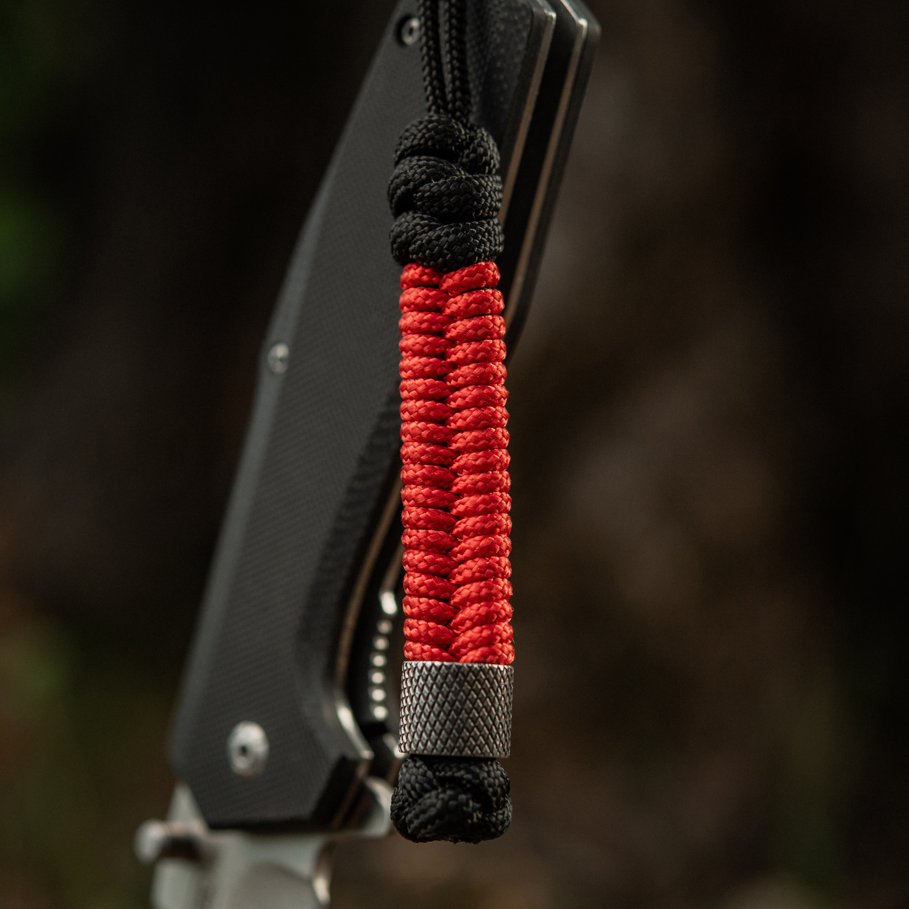 M-Tac темляк Fish&Cylindre Steel Black&Red M-Tac темляк Fish&Cylindre Steel Black&Red - Зображення 10