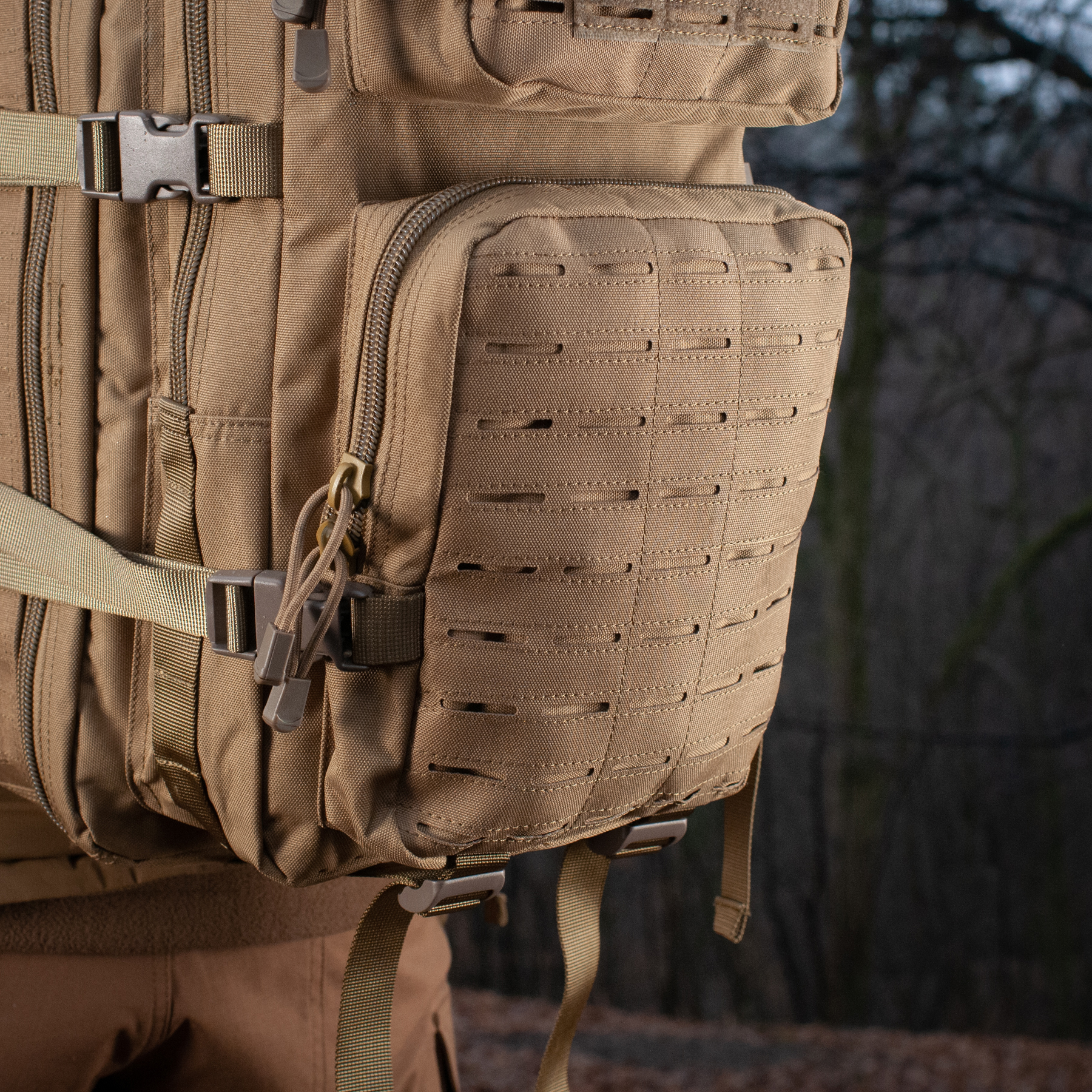 M-Tac рюкзак Large Assault Pack Laser Cut Tan M-Tac рюкзак Large Assault Pack Laser Cut Tan - Зображення 17