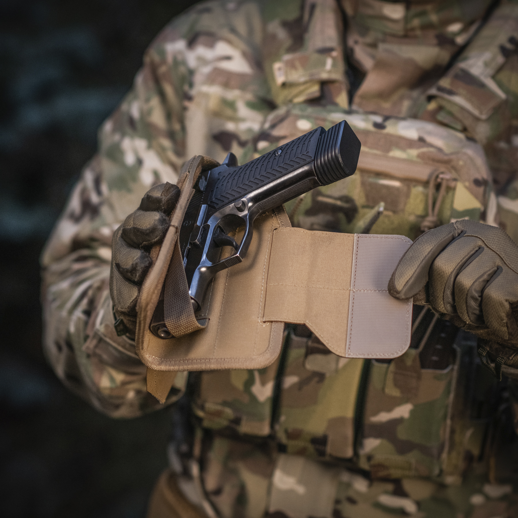 M-Tac кобура универсальная Elite Left Coyote M-Tac кобура універсальна Elite Left Coyote — изображение 25