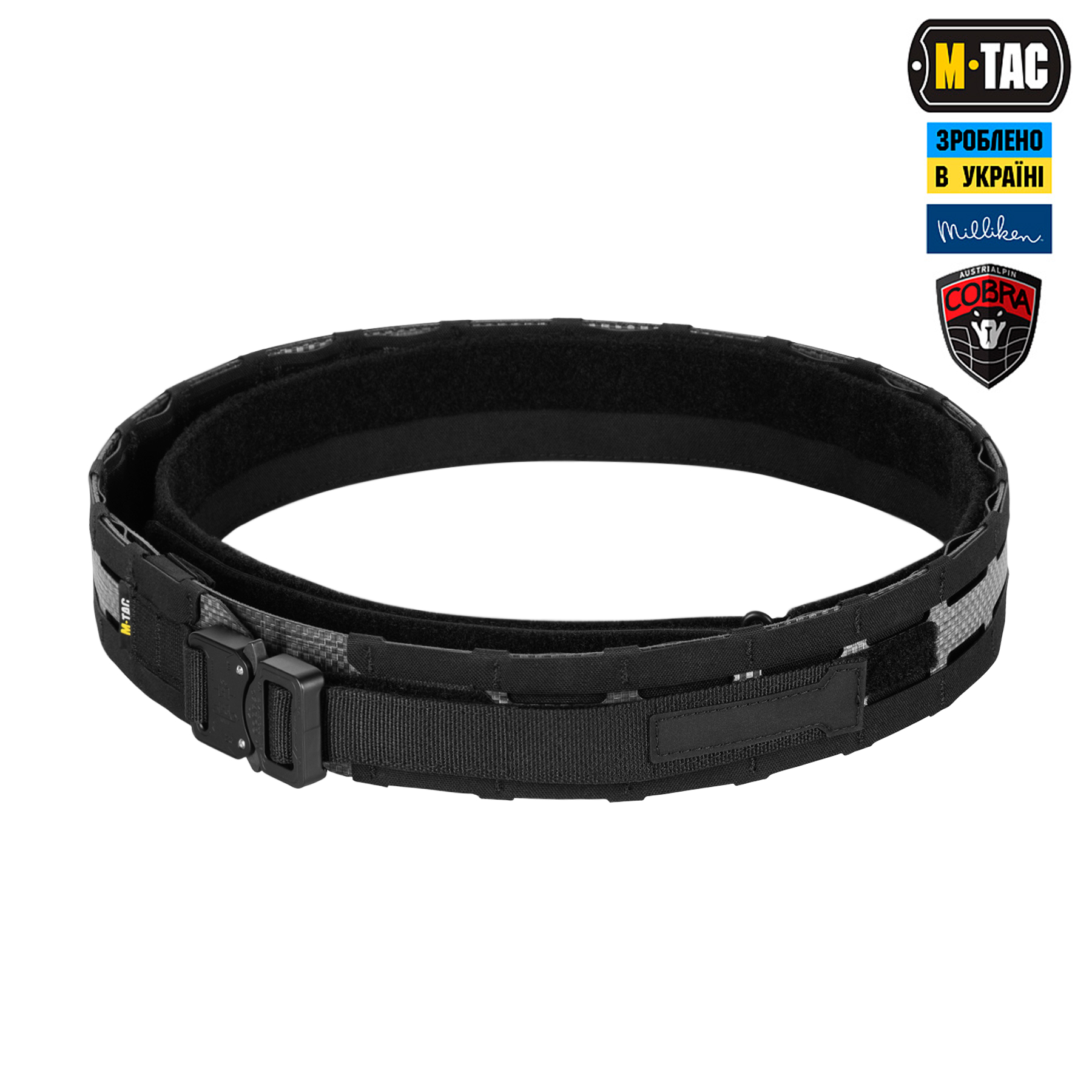 M-Tac ремінь Tiger Belt Cobra Buckle Black M-Tac ремінь Tiger Belt Cobra Buckle Black — изображение 2