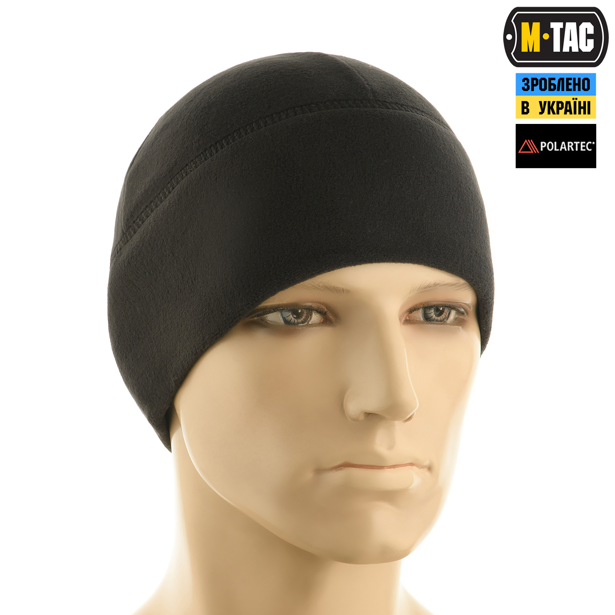 M-Tac шапка Watch Cap фліс Light Polar Gen.II Black M-Tac шапка Watch Cap фліс Light Polar Gen.II Black — изображение 3