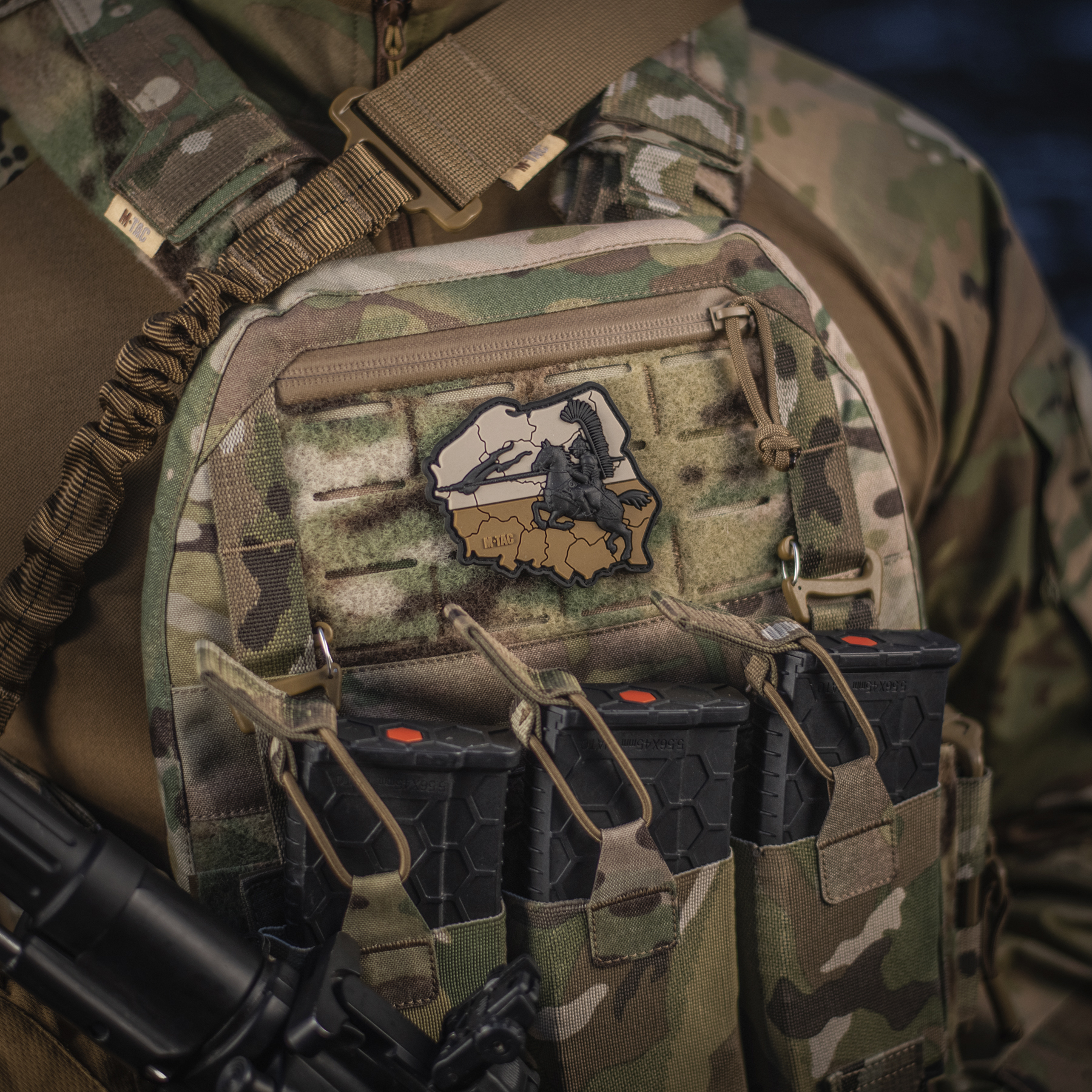 M-Tac нашивка Husaria 3D PVC Coyote M-Tac нашивка Husaria 3D PVC Coyote - Зображення 5