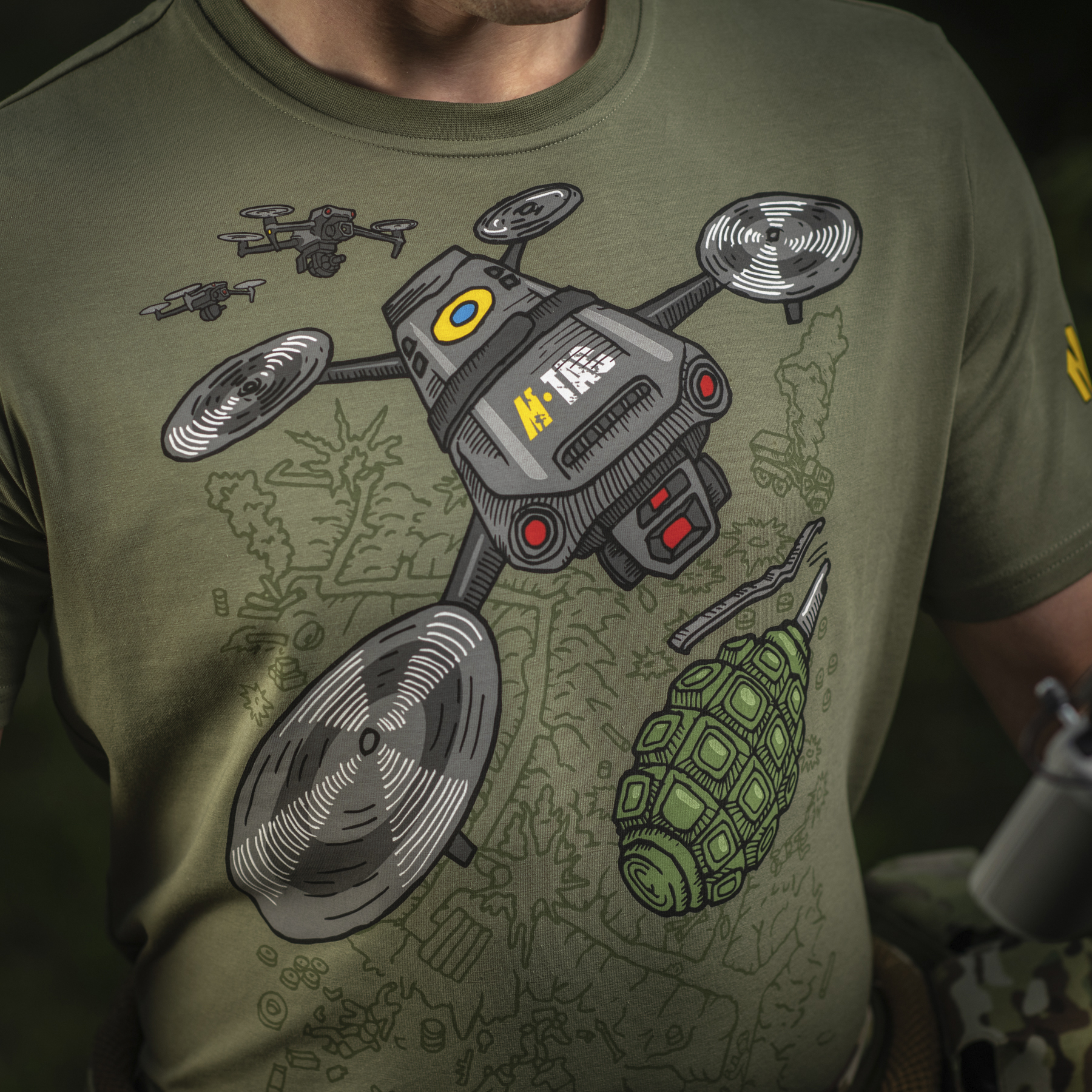 M-Tac футболка Мавік Light Olive M-Tac футболка Мавік Light Olive - Зображення 7
