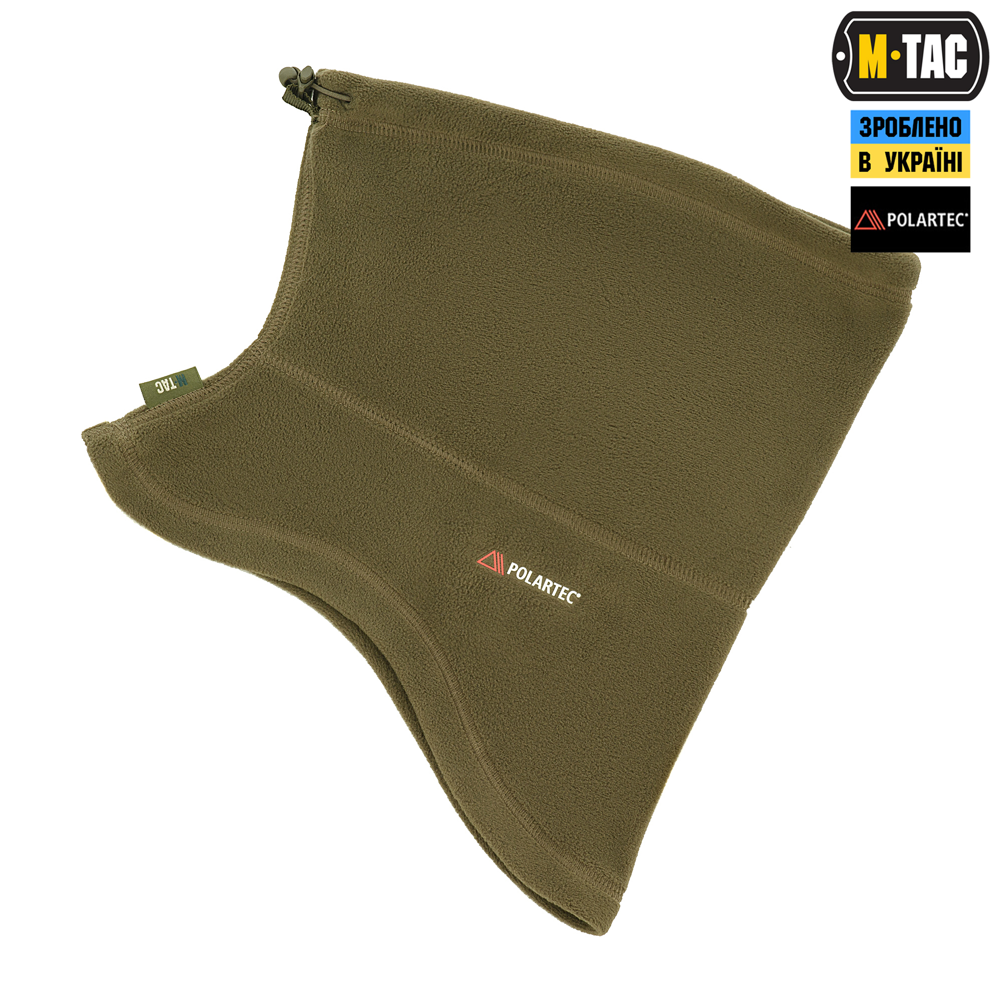 M-Tac шарф-труба анатомічний з затяжкою Polartec Dark Olive M-Tac шарф-труба анатомічний з затяжкою Polartec Dark Olive — изображение 3