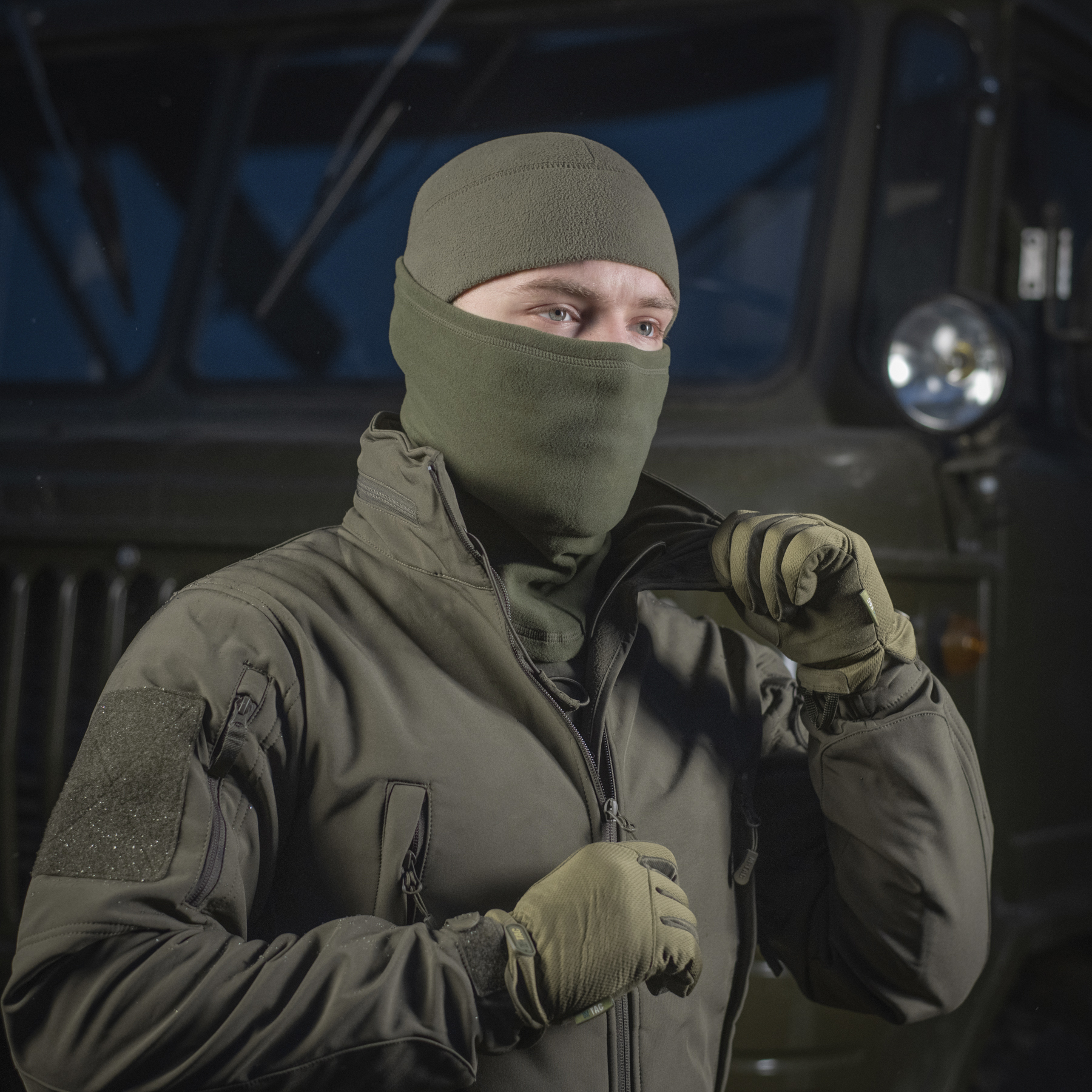 M-Tac шарф-труба анатомический Polartec Army Olive M-Tac шарф-труба анатомічний Polartec Army Olive — изображение 9