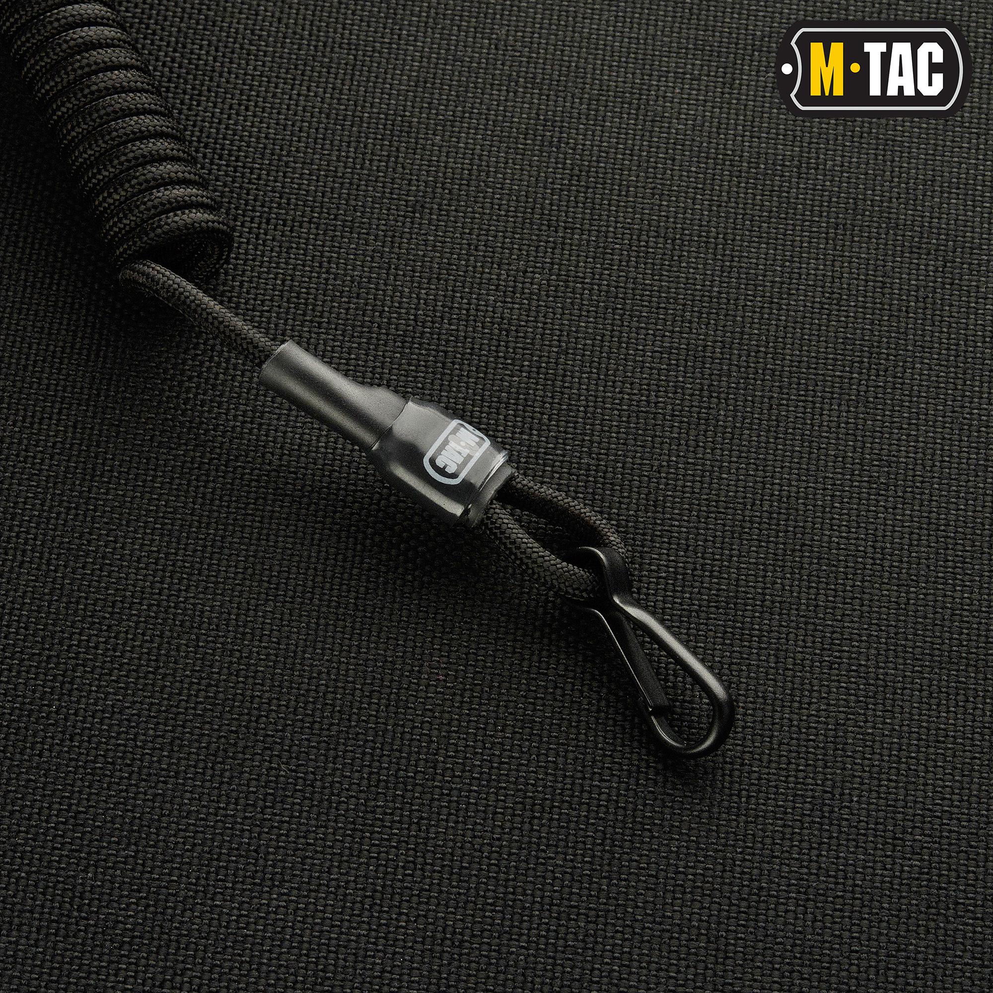 M-Tac шнур страхувальний Lite під карабін з D-кільцем чорний M-Tac шнур страхувальний Lite під карабін з D-кільцем чорний - Зображення 4
