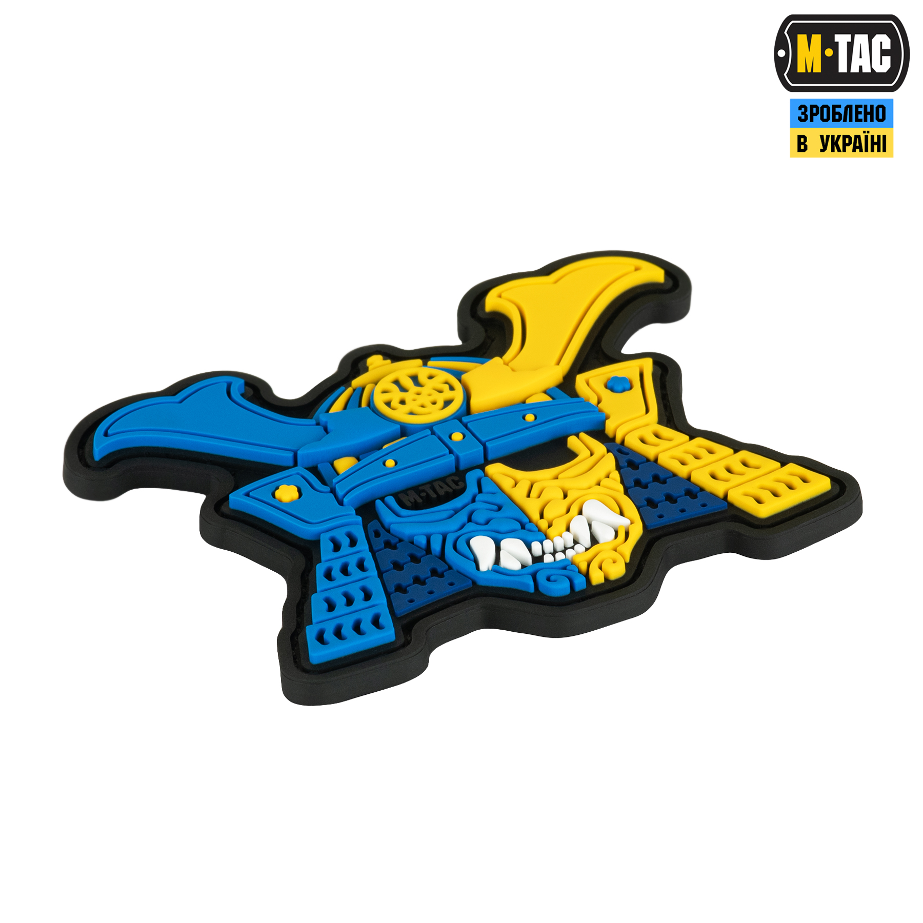 M-Tac нашивка Маска Самурая (PVC) M-Tac нашивка Маска Самурая (PVC) - Зображення 2