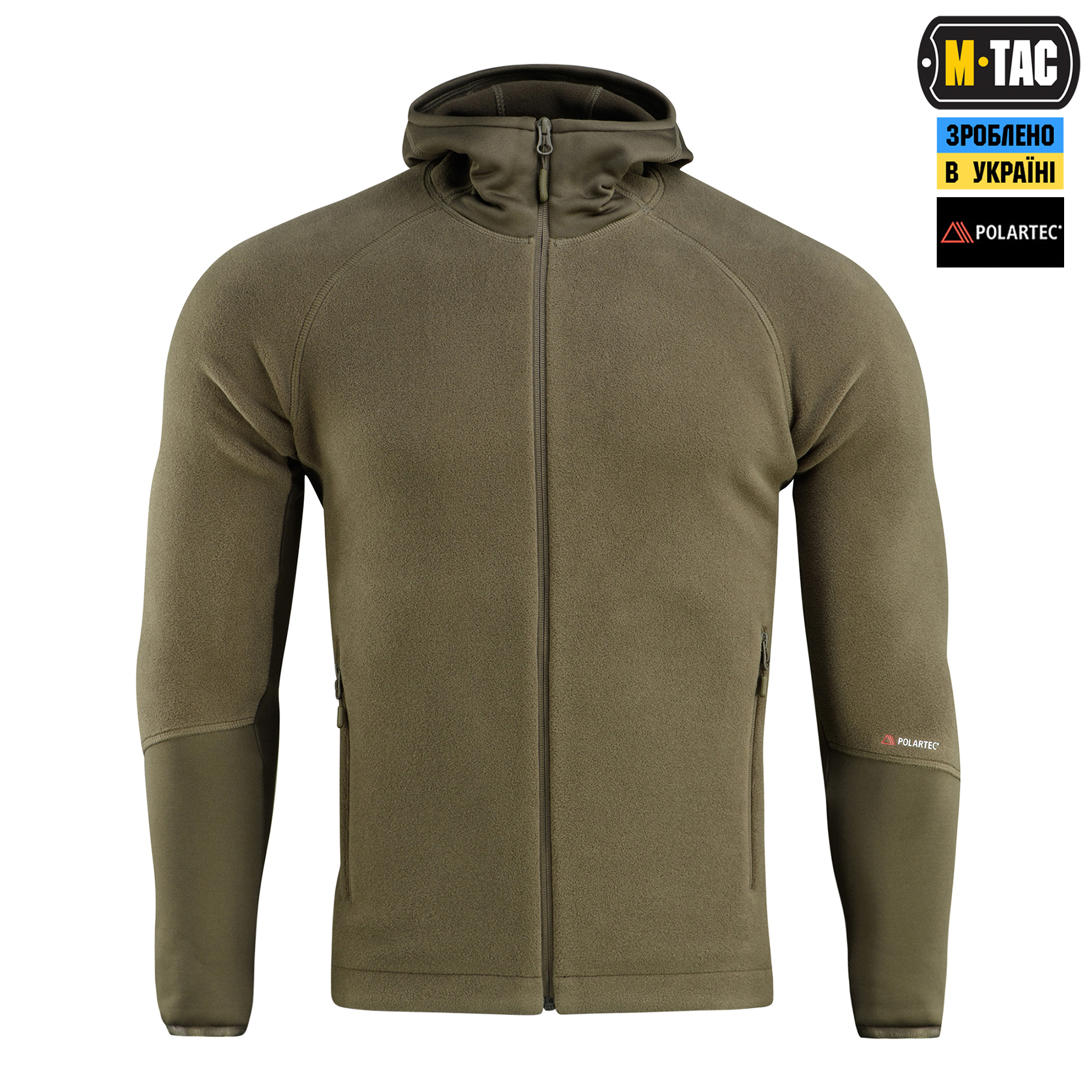 M-Tac кофта Hoodie Polartec Sport Dark Olive M-Tac кофта Hoodie Polartec Sport Dark Olive — изображение 2