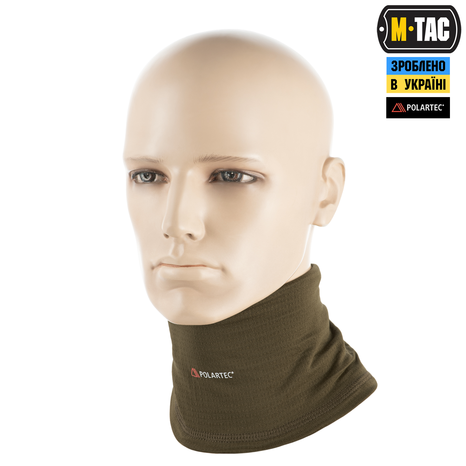 M-Tac шарф-труба Polartec Power Grid Dark Olive M-Tac шарф-труба Polartec Power Grid Dark Olive — изображение 4