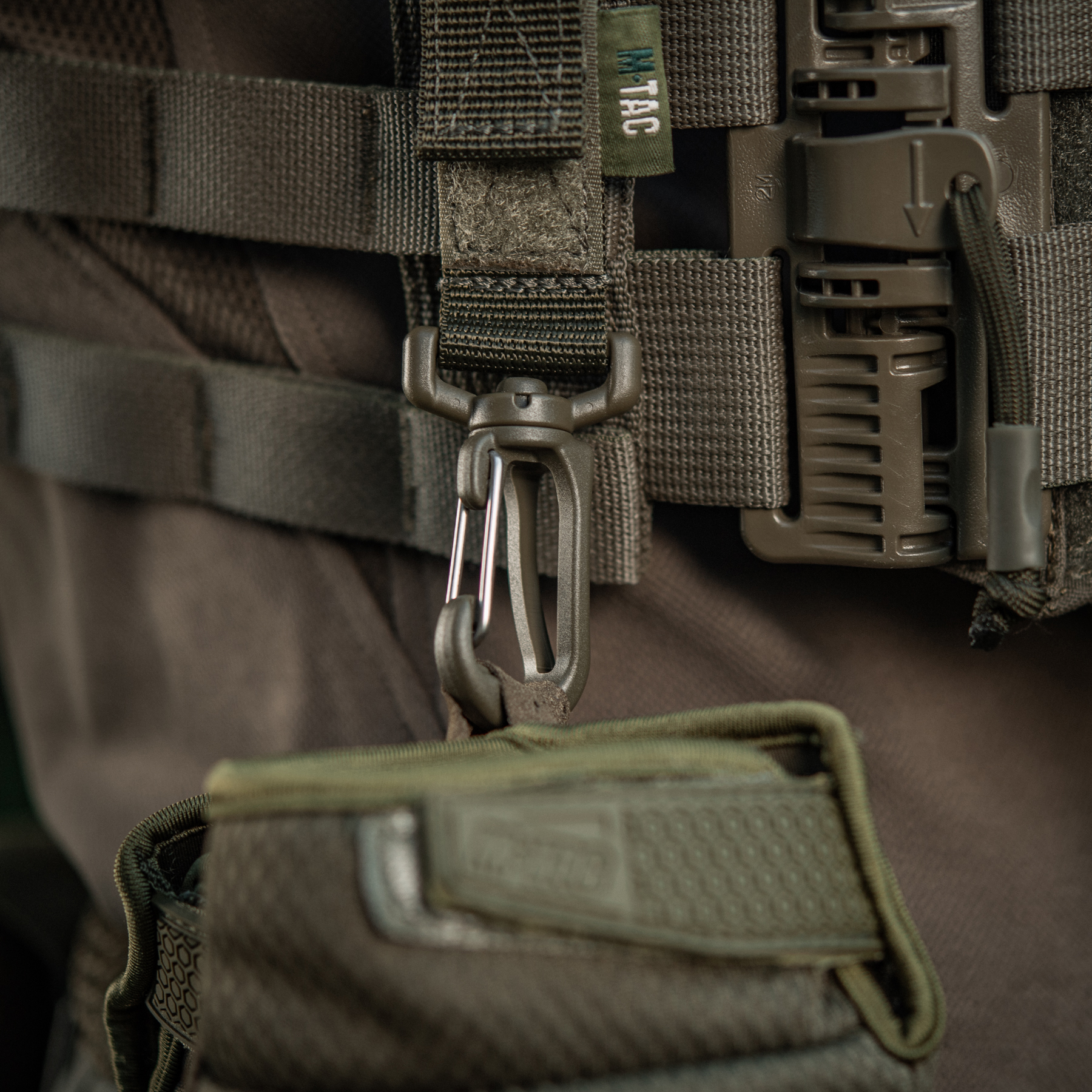 M-Tac кріплення з карабіном Olive M-Tac кріплення з карабіном Olive - Зображення 12