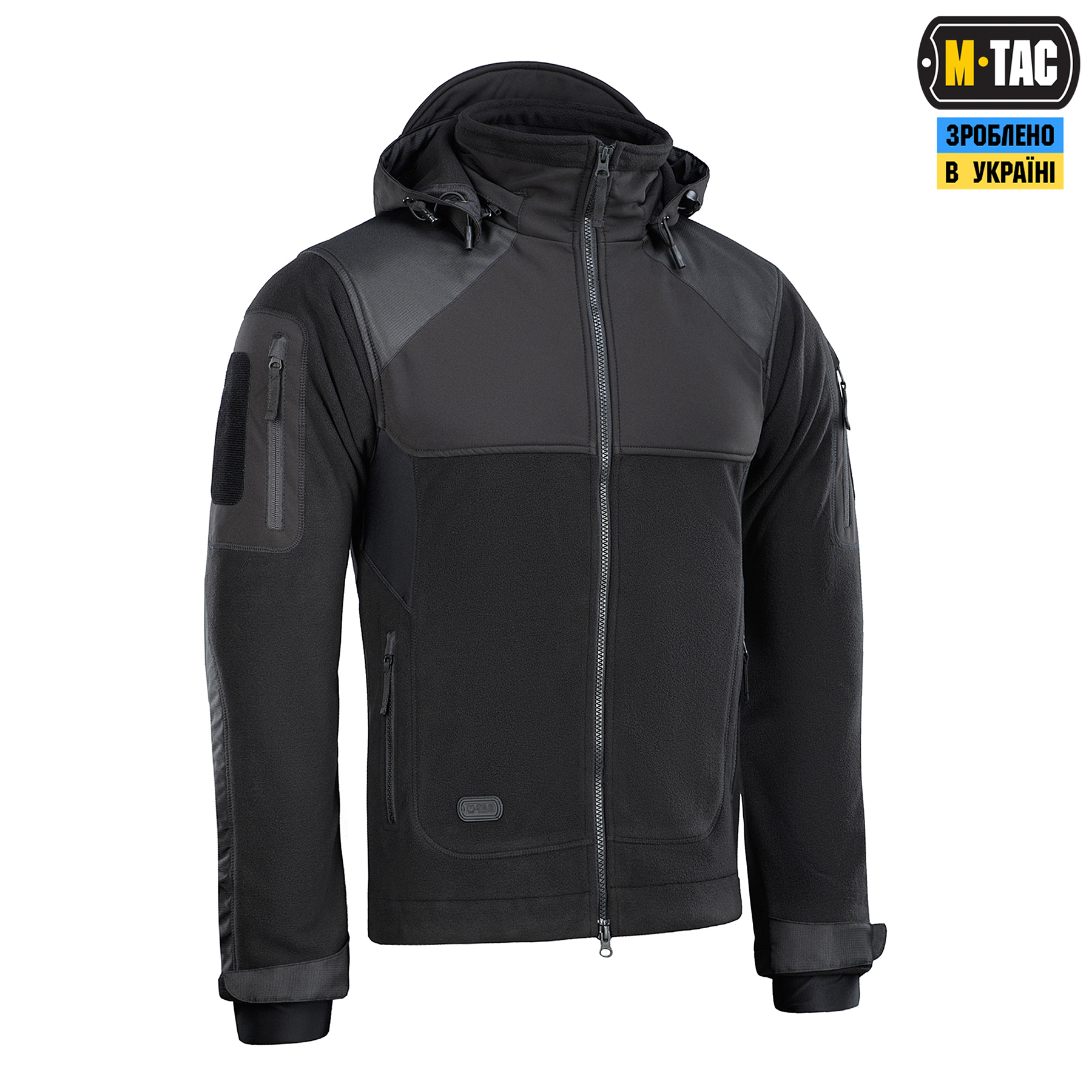 M-Tac куртка Norman Windblock Fleece Black M-Tac куртка Norman Windblock Fleece Black — изображение 3