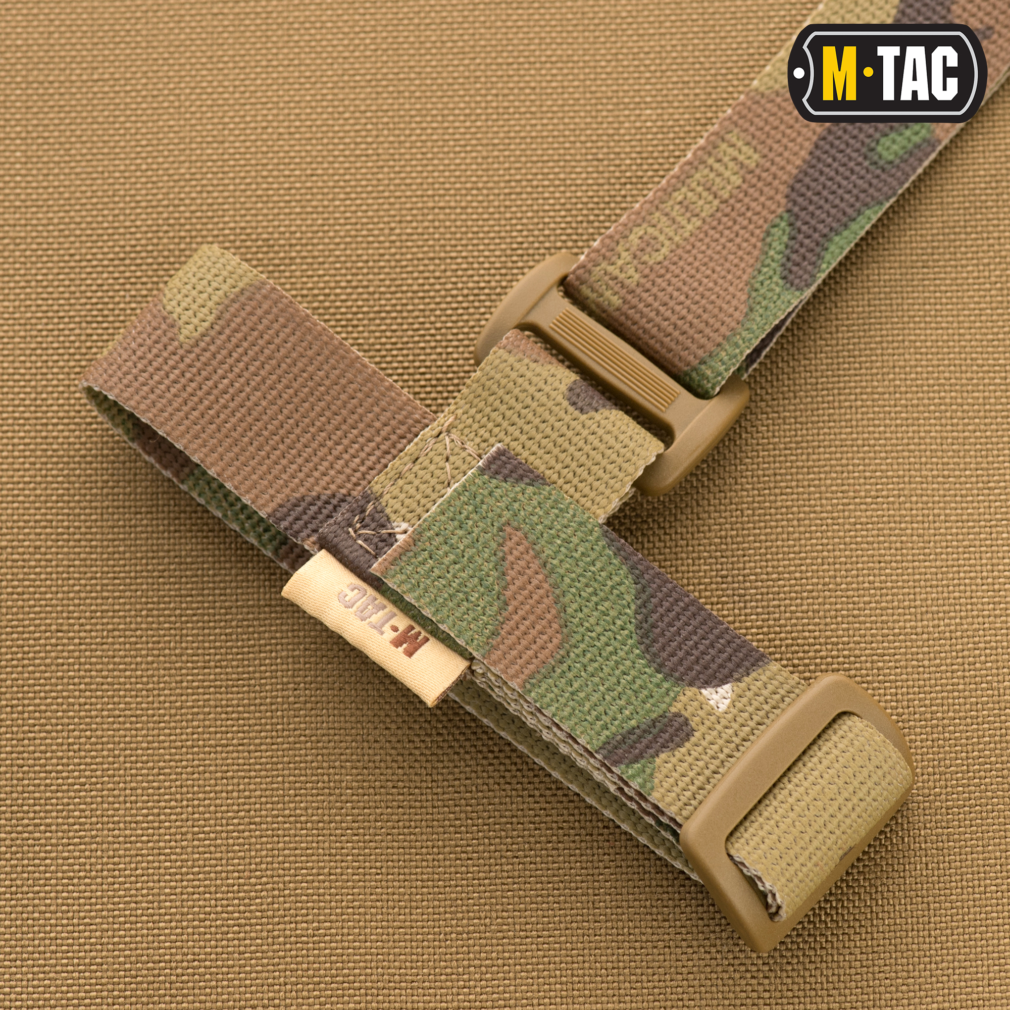 M-Tac ремінь збройовий трьохточковий Multicam M-Tac ремінь збройовий трьохточковий Multicam - Зображення 4