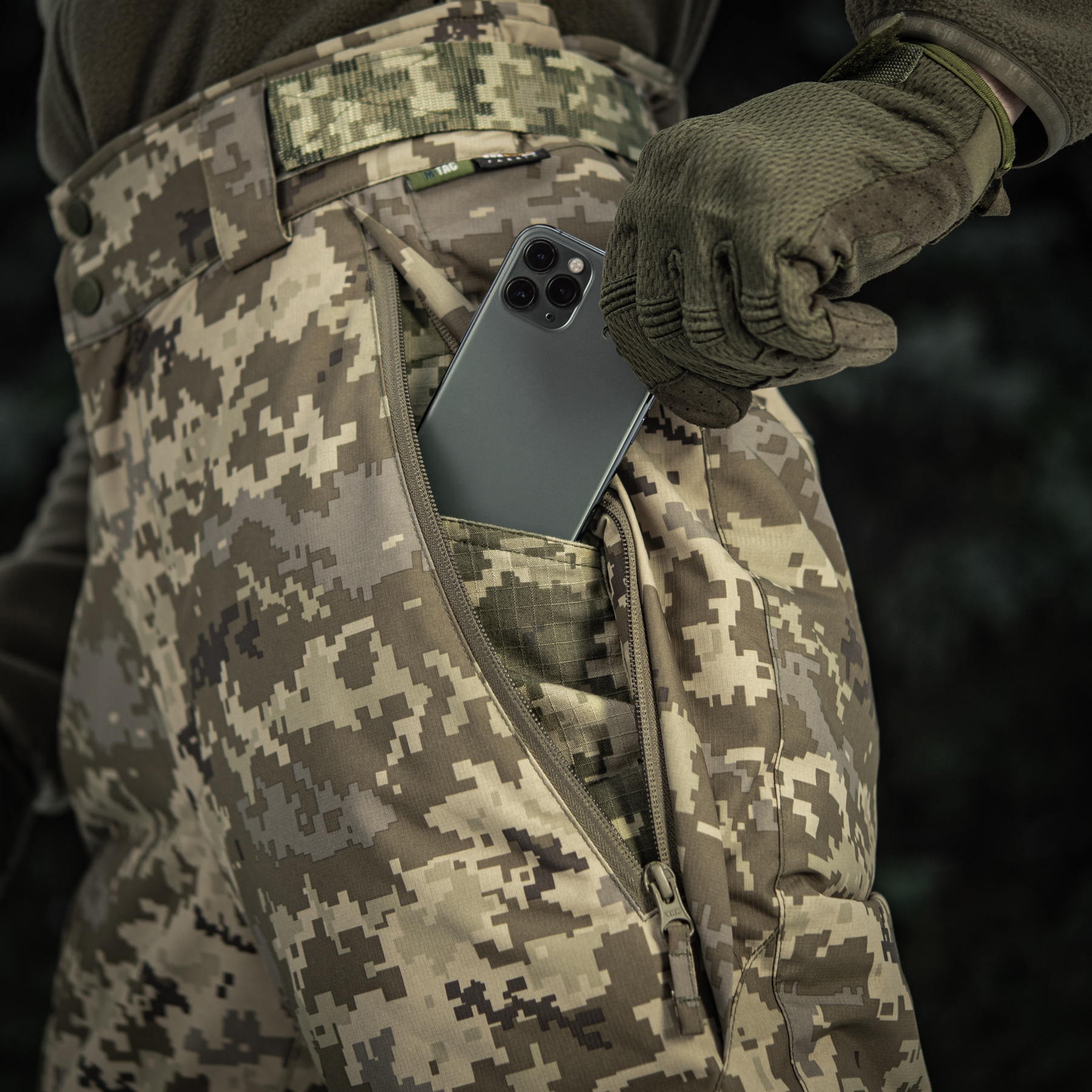 M-Tac штани зимові Alpha Primaloft MM14 M-Tac штани зимові Alpha Primaloft MM14 - Зображення 14