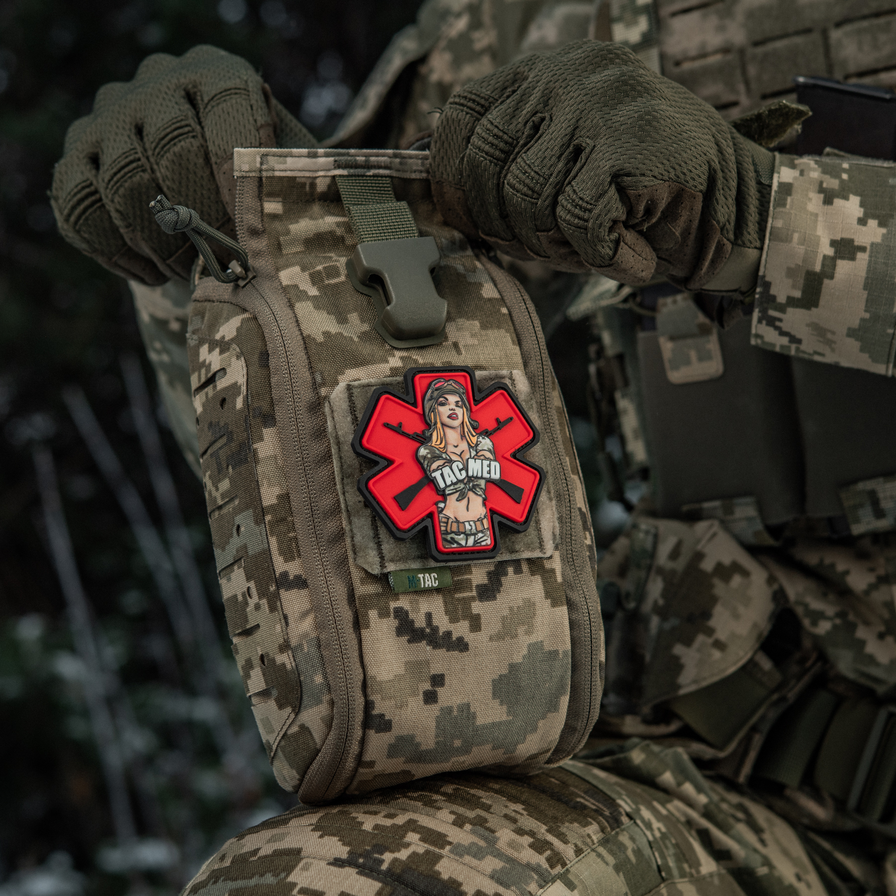 M-Tac нашивка TacMed PVC MM14 M-Tac нашивка TacMed PVC MM14 — изображение 11