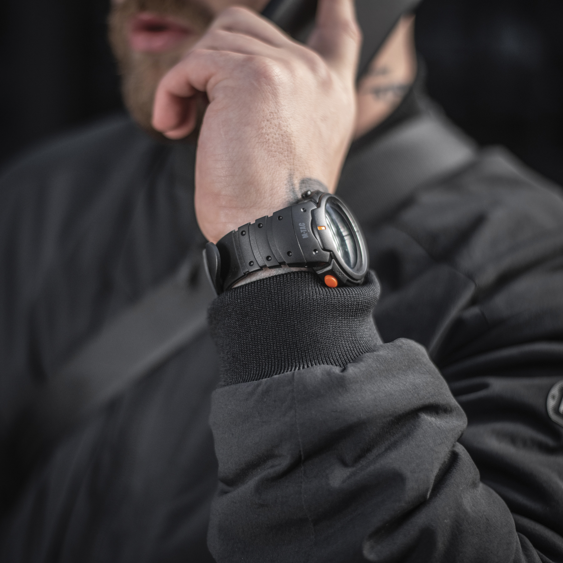 M-Tac годинник тактичний з компасом Black M-Tac годинник тактичний з компасом Black — изображение 10