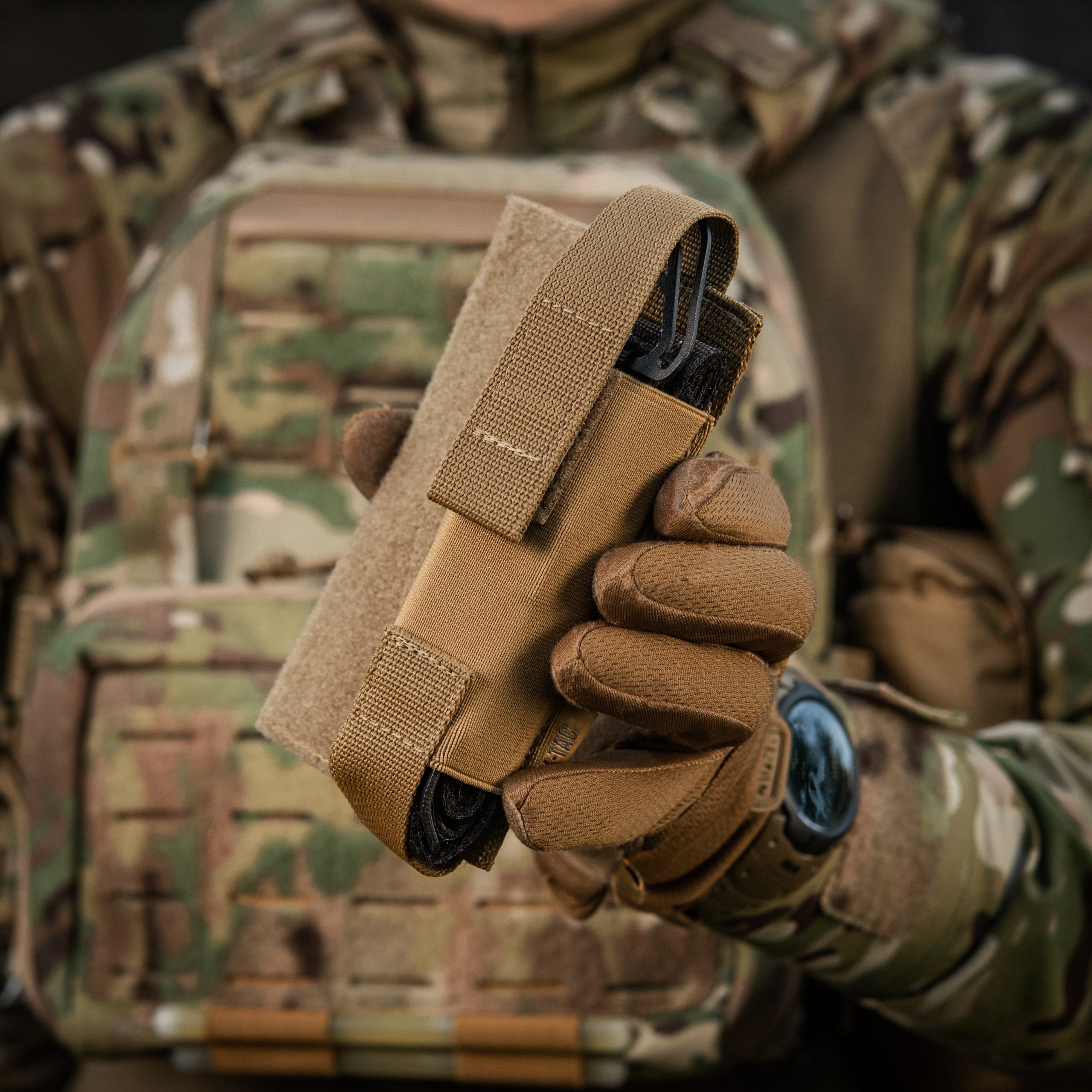 M-Tac підсумок для турнікета еластичний на липучці Gen.II Coyote M-Tac підсумок для турнікета еластичний на липучці Gen.II Coyote - Зображення 16