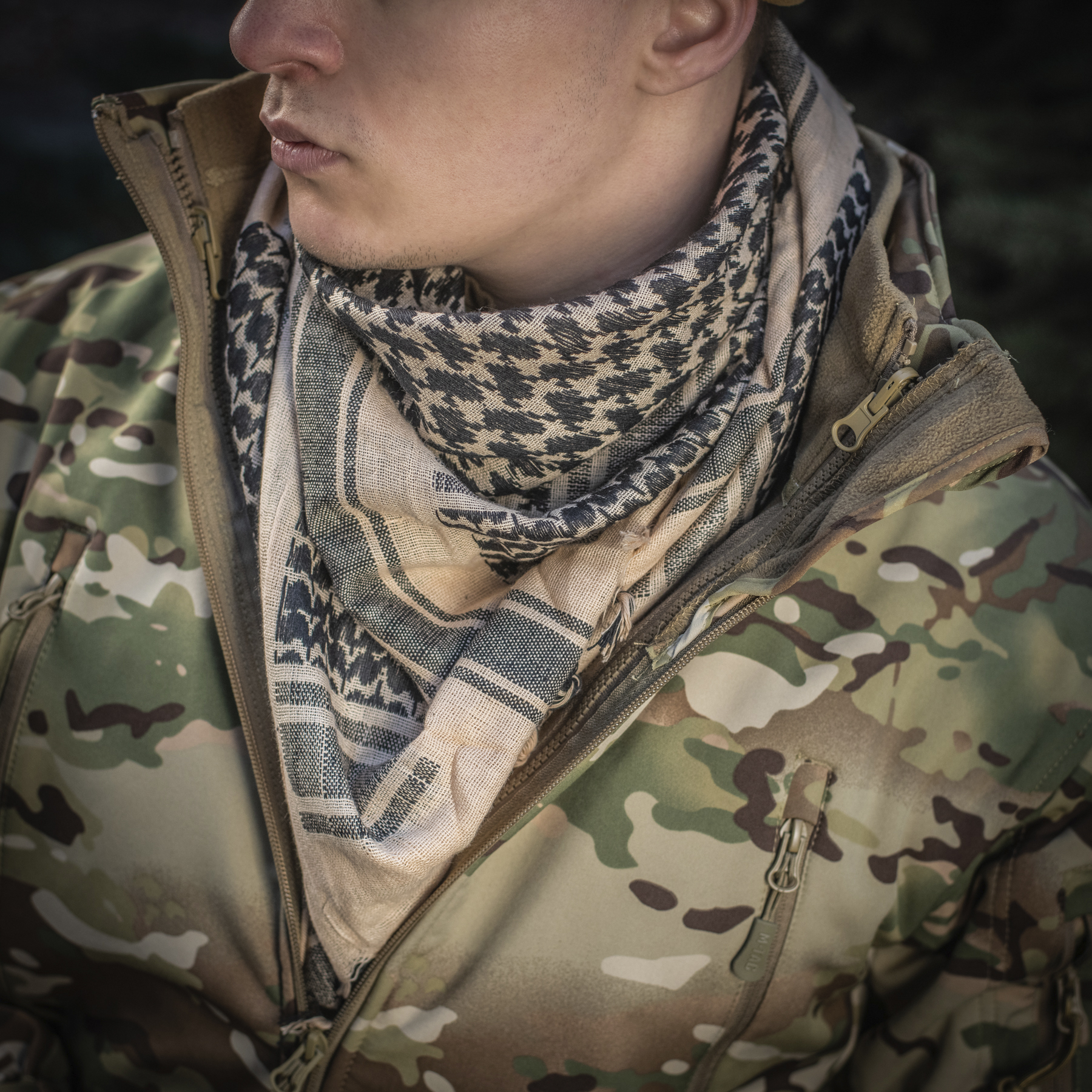 M-Tac шарф шемаг щільний Khaki/Black M-Tac шарф шемаг щільний Khaki/Black - Зображення 12