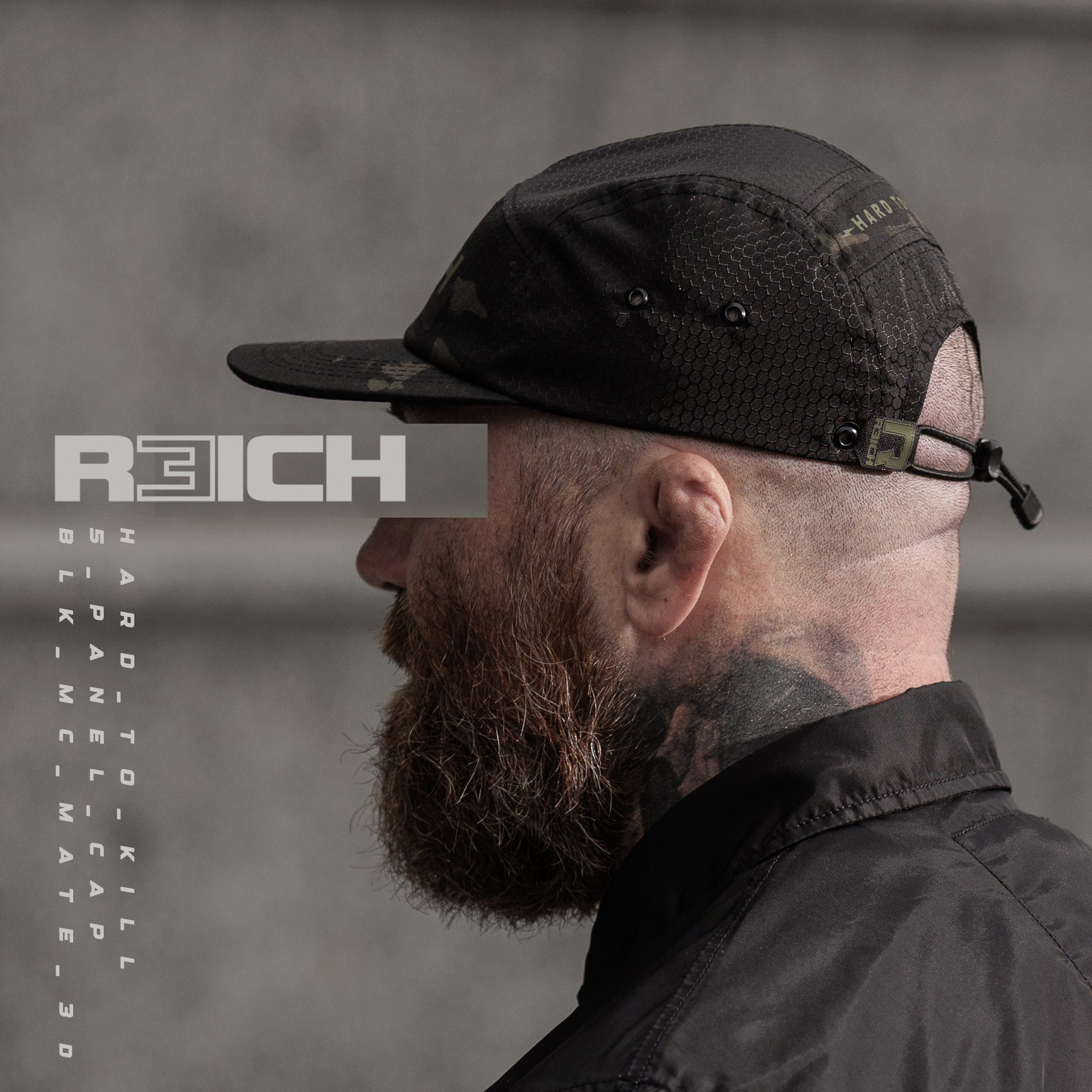 R3ICH бейсболка 5-панельна Multicam Black R3ICH бейсболка 5-панельна Multicam Black - Зображення 2