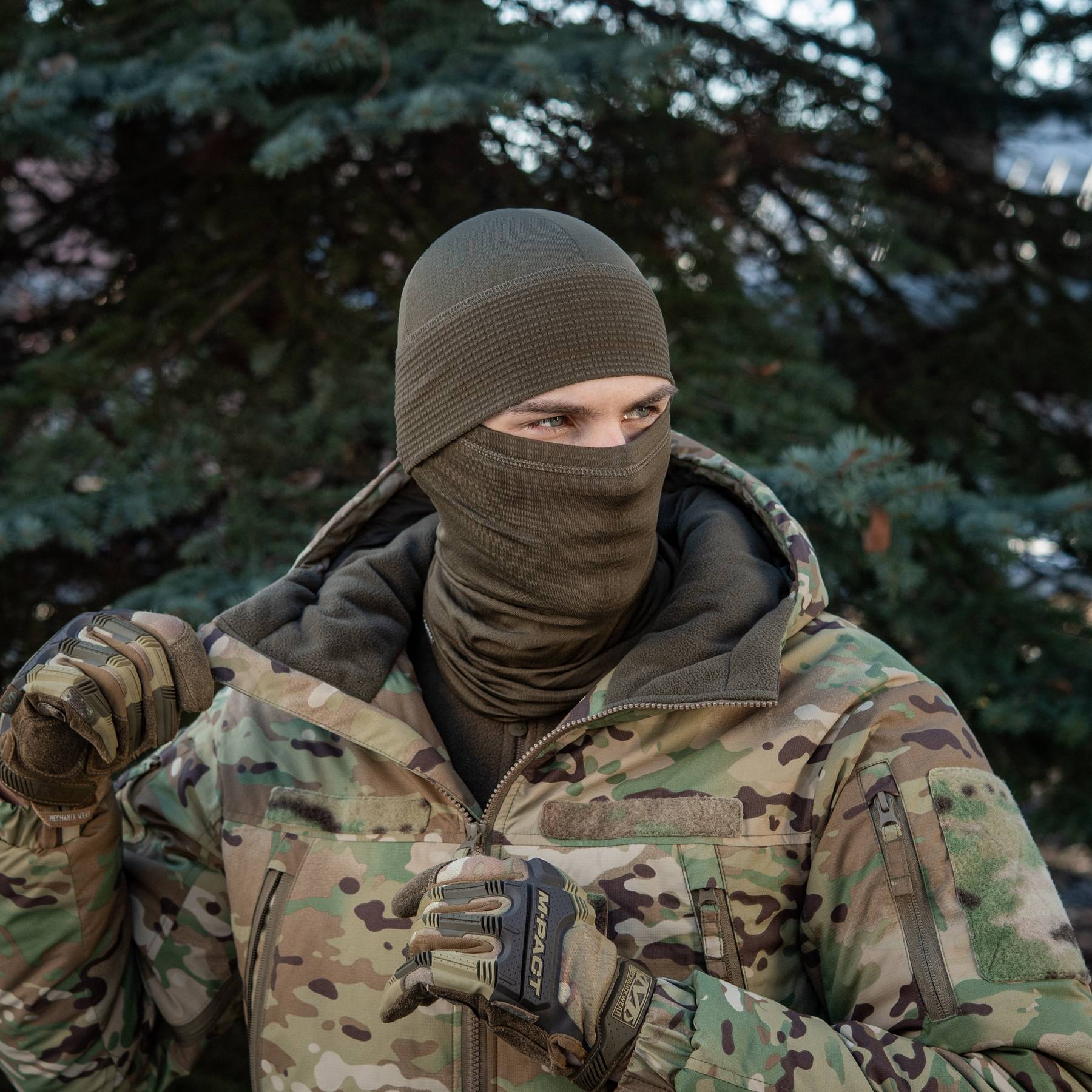 M-Tac шапка-підшоломник Polartec Dark Olive M-Tac шапка-підшоломник Polartec Dark Olive — изображение 14