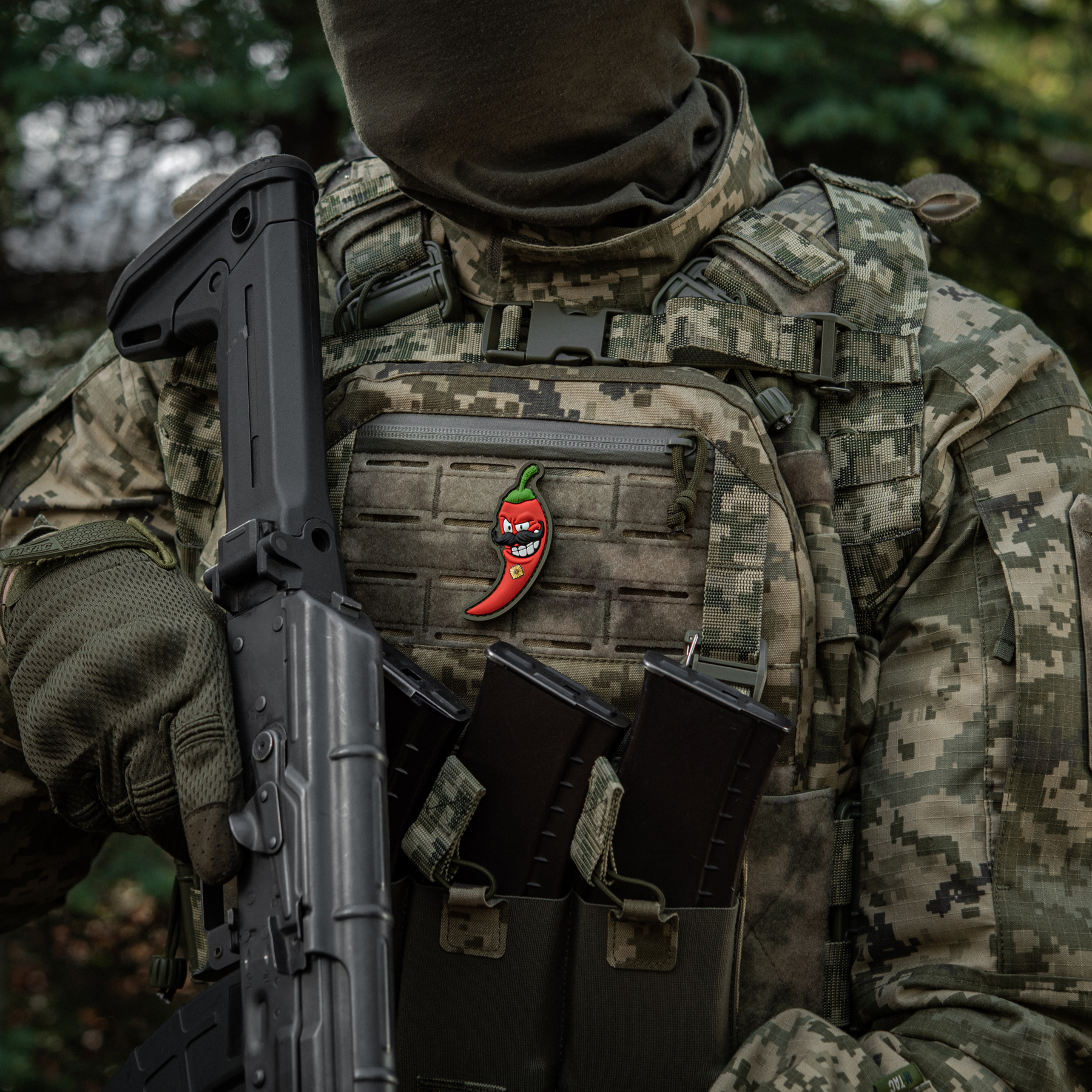 M-Tac нашивка Перчик 3D молодший лейтенант (PVC) M-Tac нашивка Перчик 3D молодший лейтенант (PVC) - Зображення 2