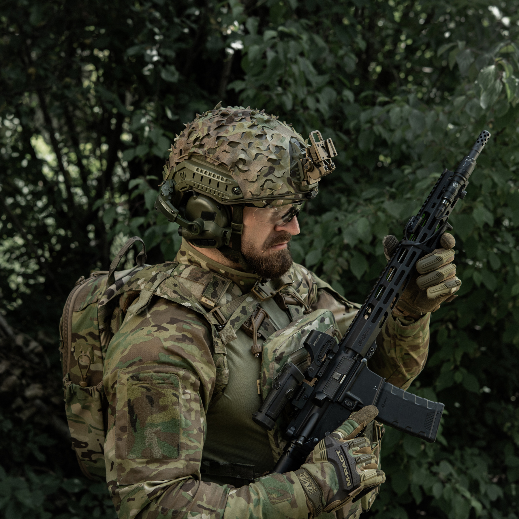 M-Tac кавер на шлем Ольха FAST Multicam M-Tac кавер на шолом Вільха FAST Multicam — изображение 9