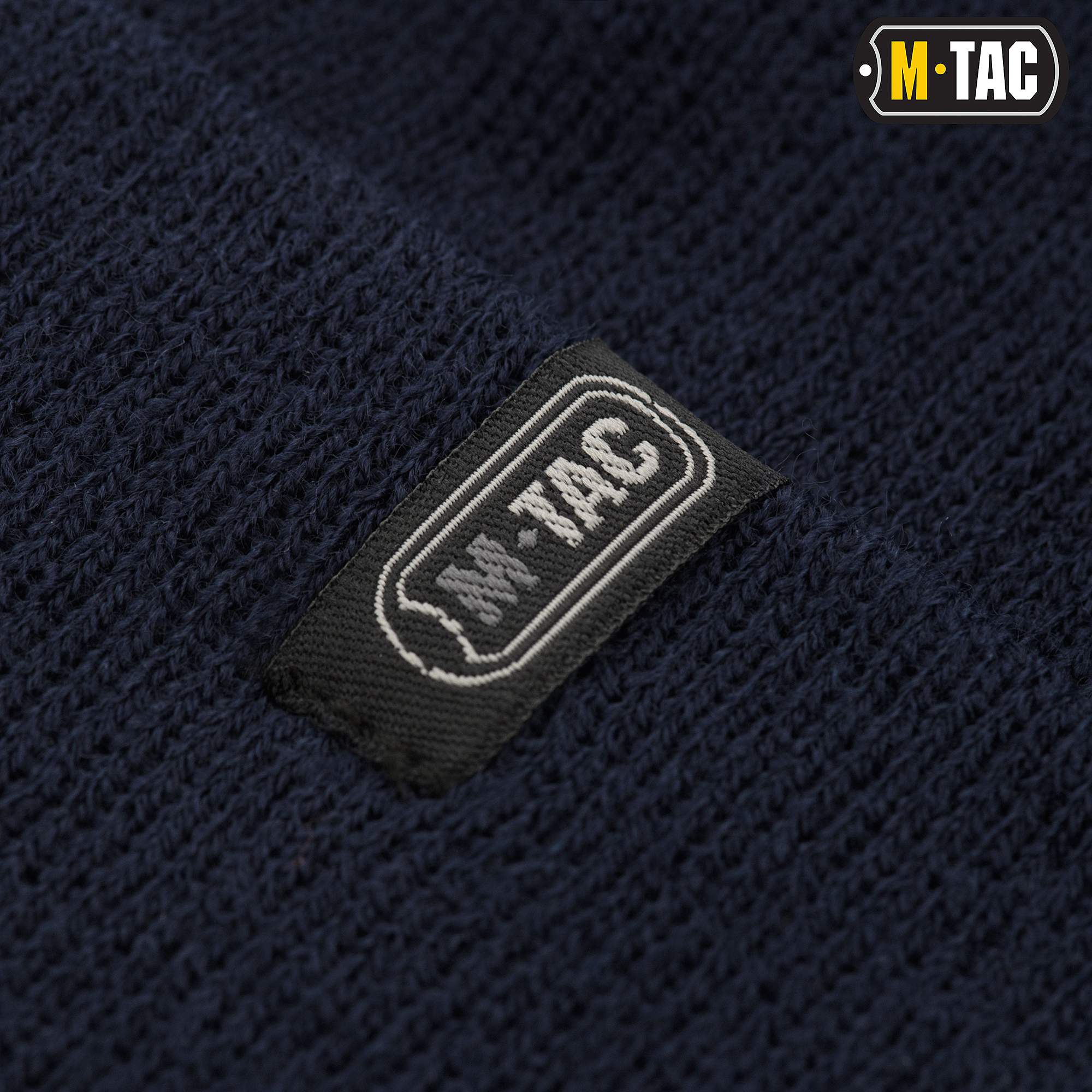 M-Tac шапка тонка вязка 100% акрил Dark Navy Blue M-Tac шапка тонка вязка 100% акрил Dark Navy Blue — изображение 6